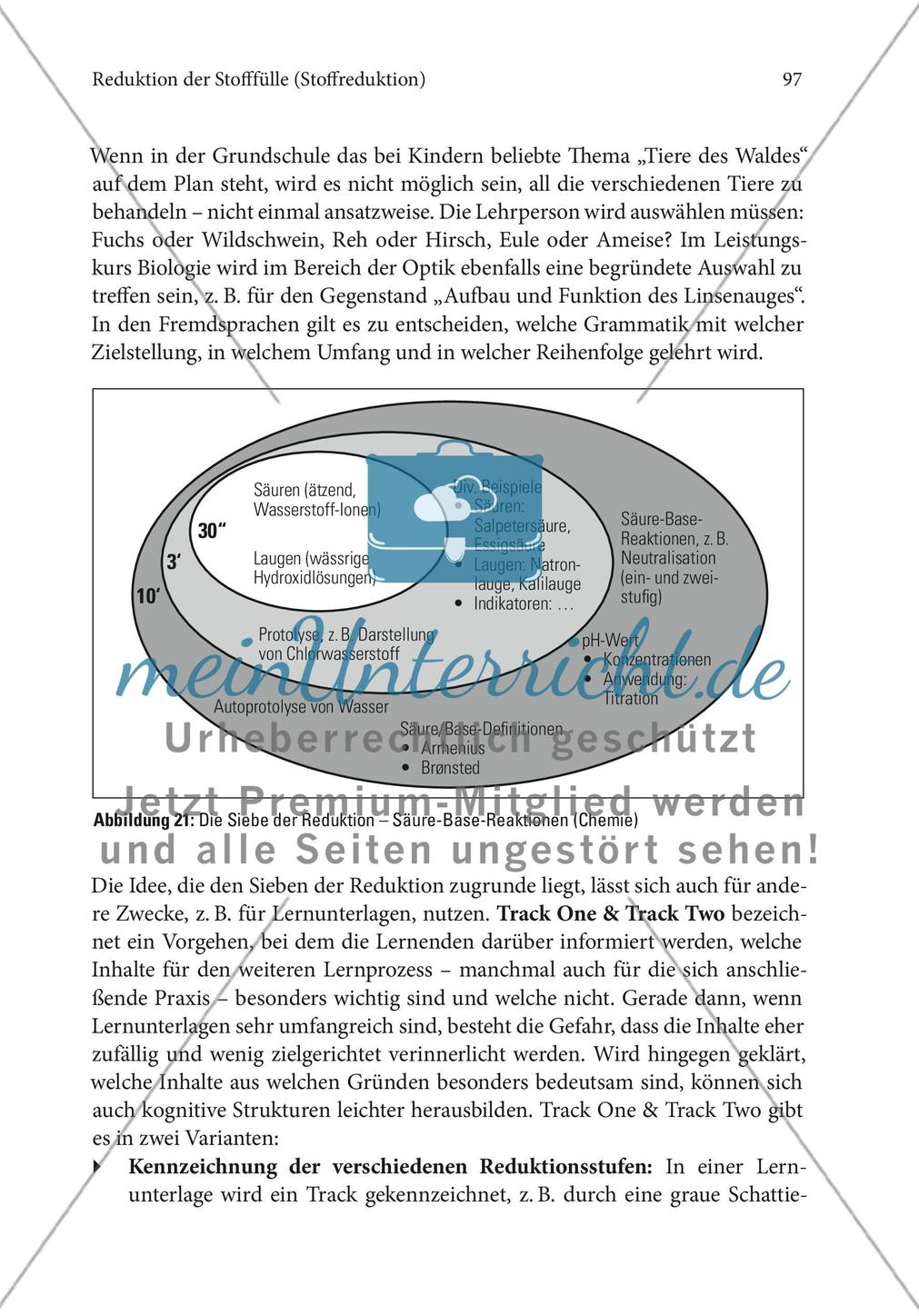 Reduktion der Stofffülle (Stoffreduktion) Preview 27