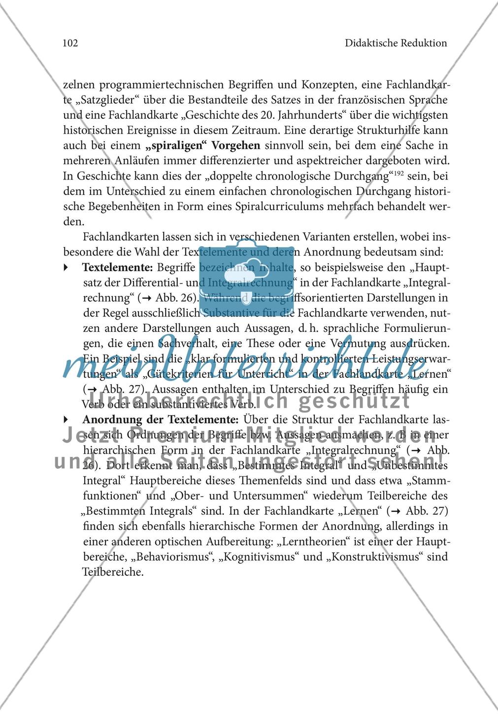 Reduktion der Stofffülle (Stoffreduktion) Preview 32
