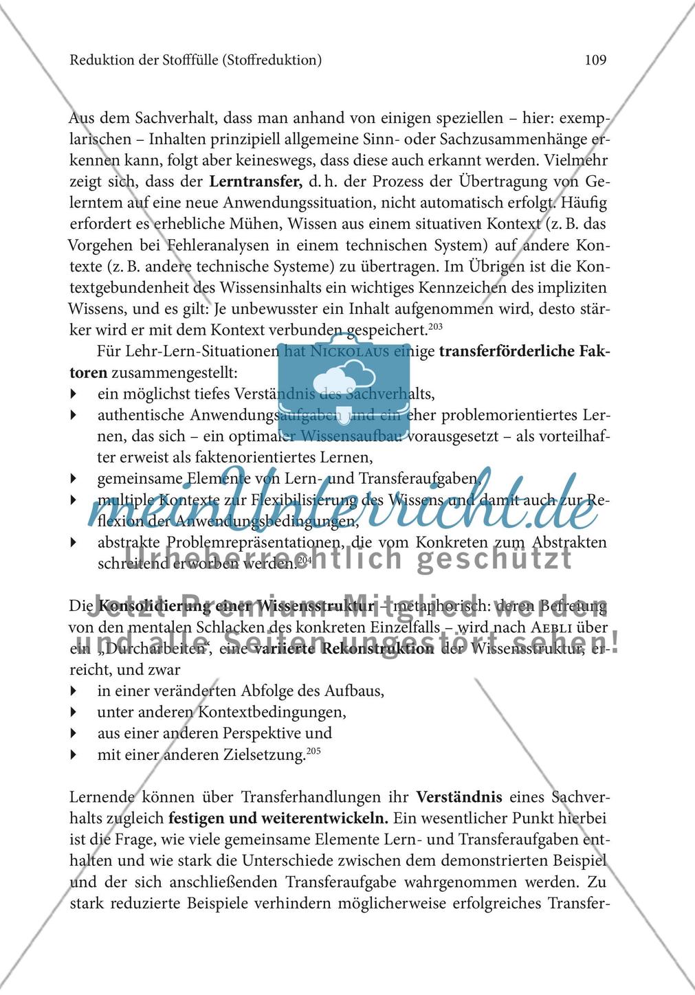 Reduktion der Stofffülle (Stoffreduktion) Preview 39