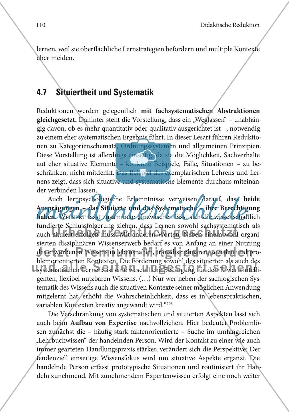 Reduktion der Stofffülle (Stoffreduktion) Preview 40