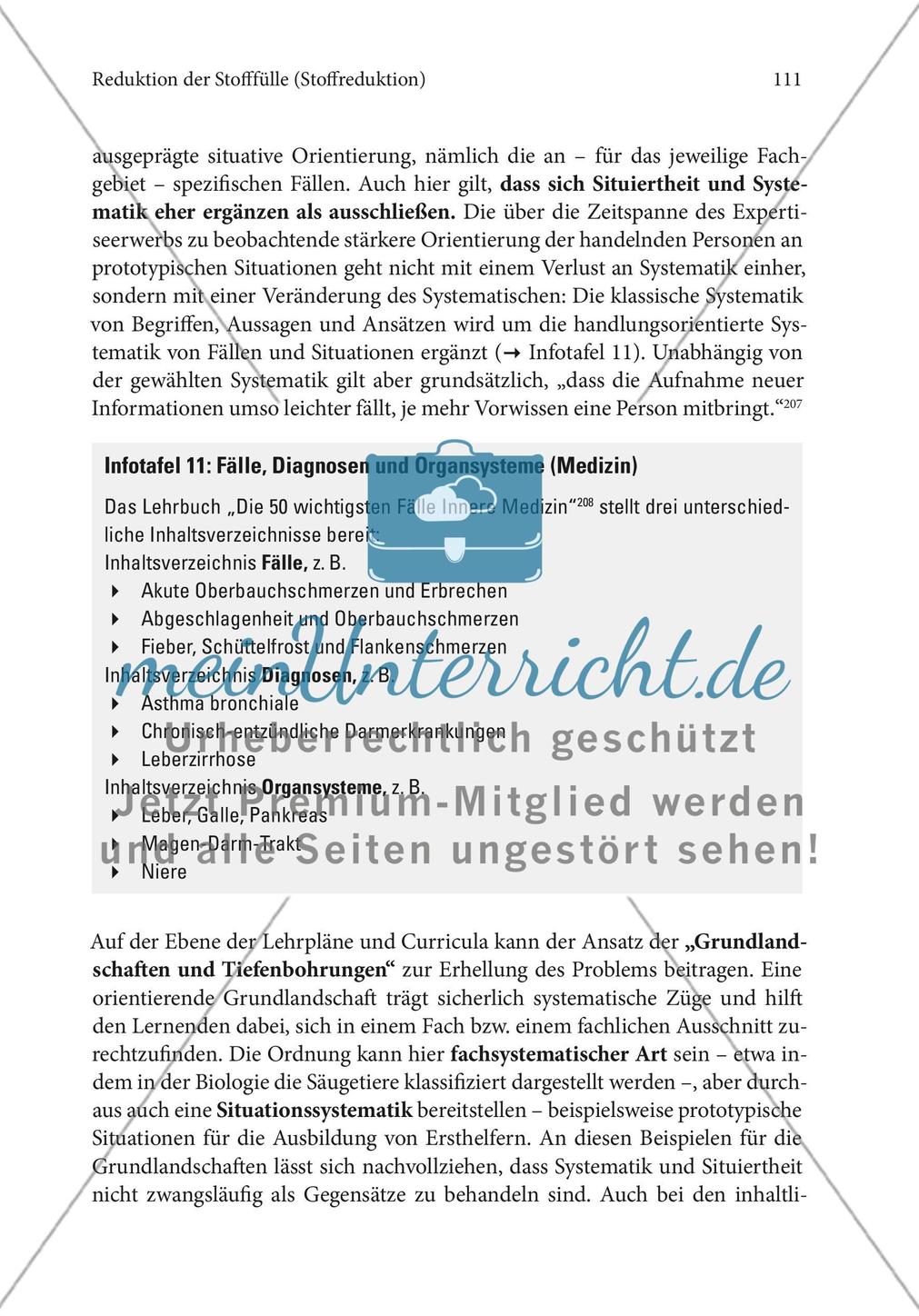 Reduktion der Stofffülle (Stoffreduktion) Preview 41