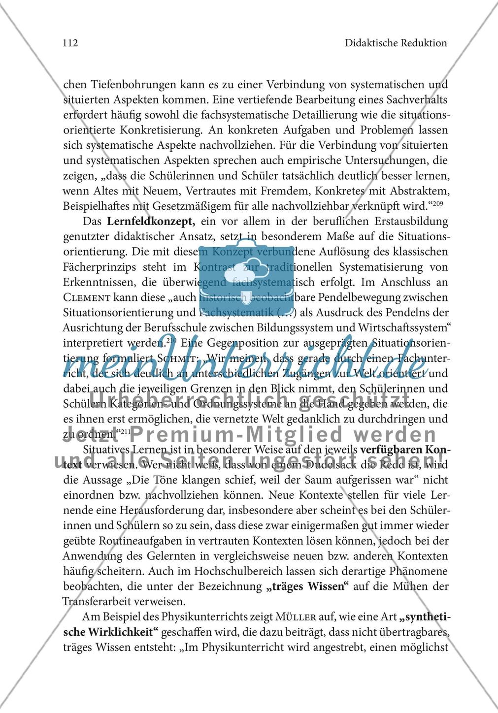 Reduktion der Stofffülle (Stoffreduktion) Preview 42