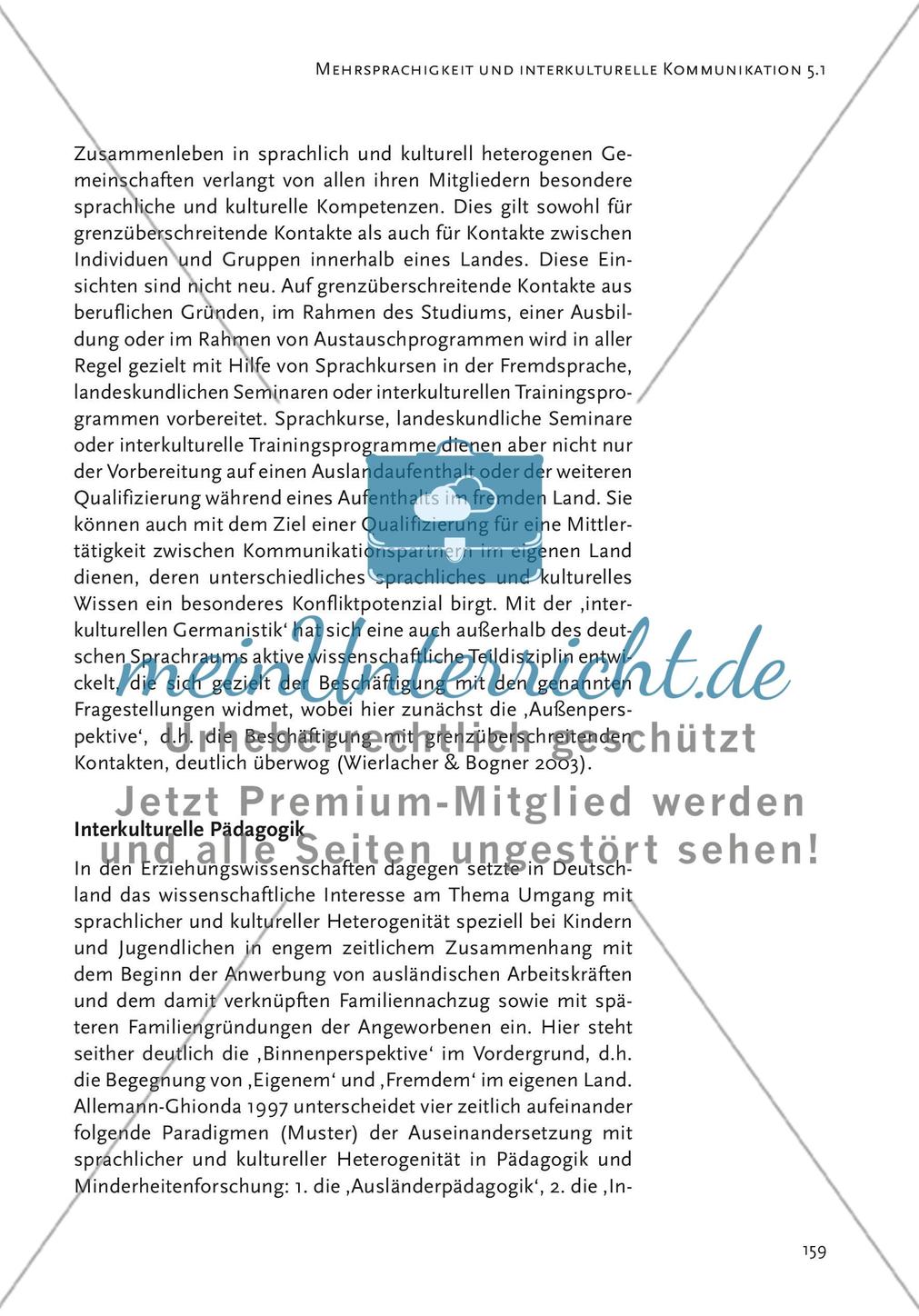 Mehrsprachigkeit und interkulturelle Kommunikation Preview 3