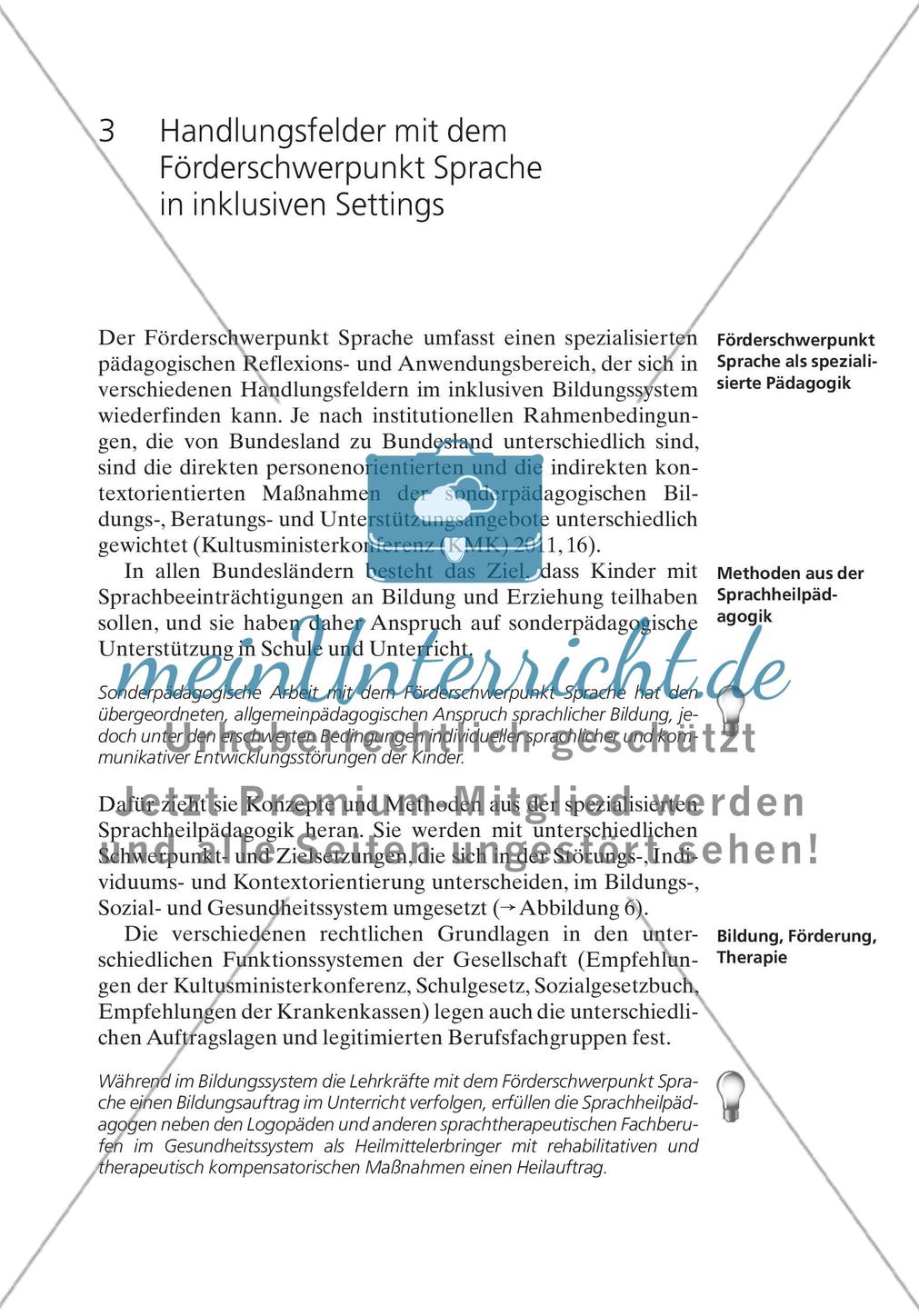 Unterrichtsintegrierte Sprachförderung Preview 1