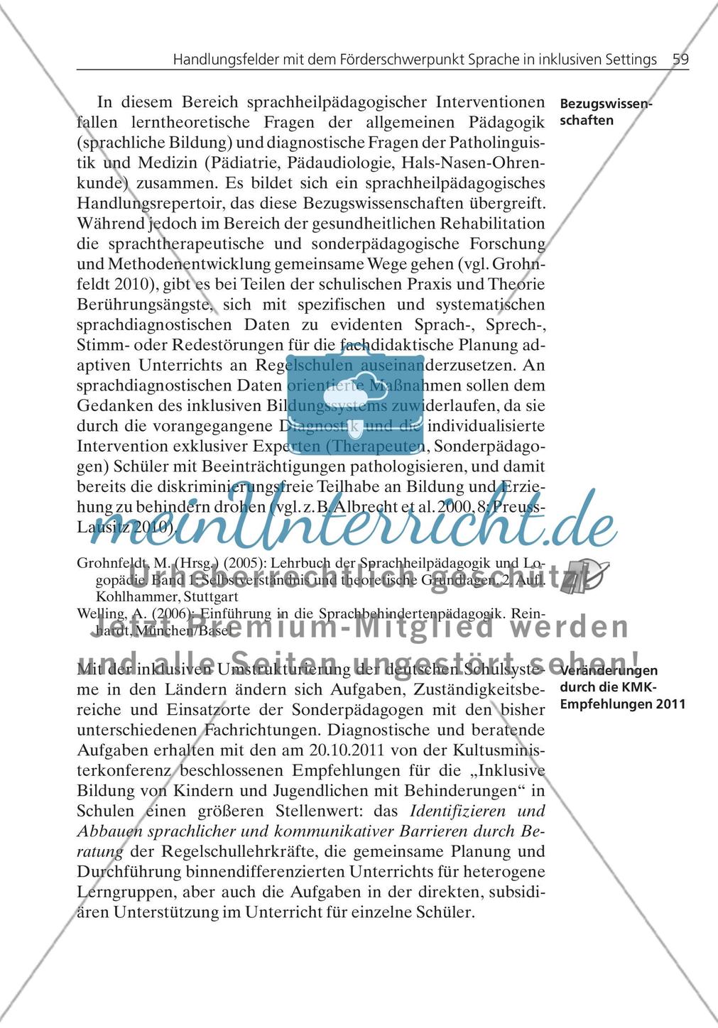 Unterrichtsintegrierte Sprachförderung Preview 3