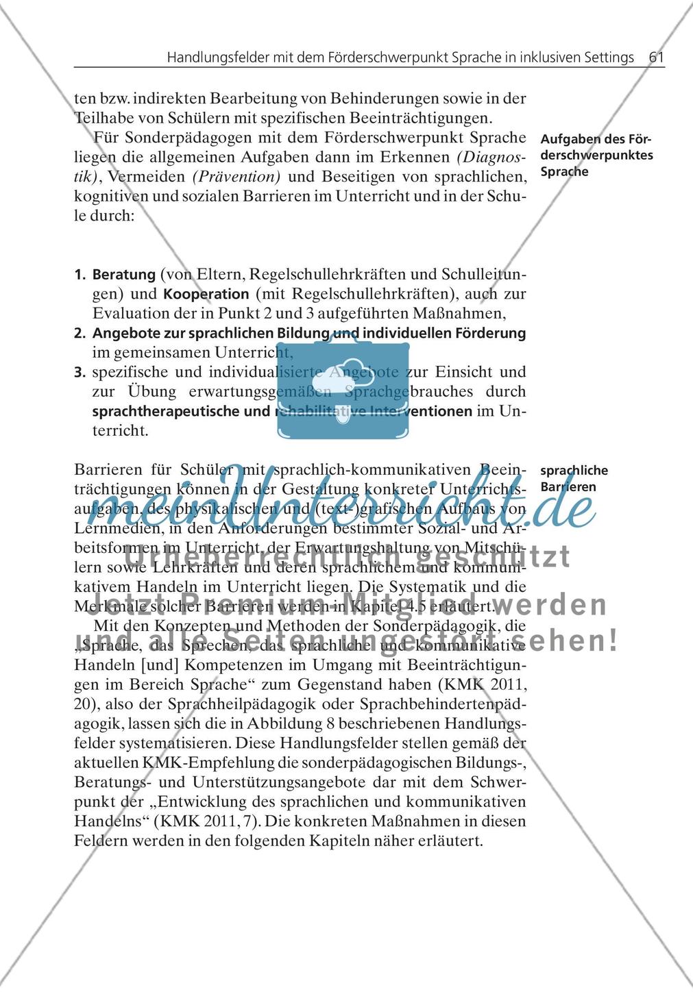 Unterrichtsintegrierte Sprachförderung Preview 5