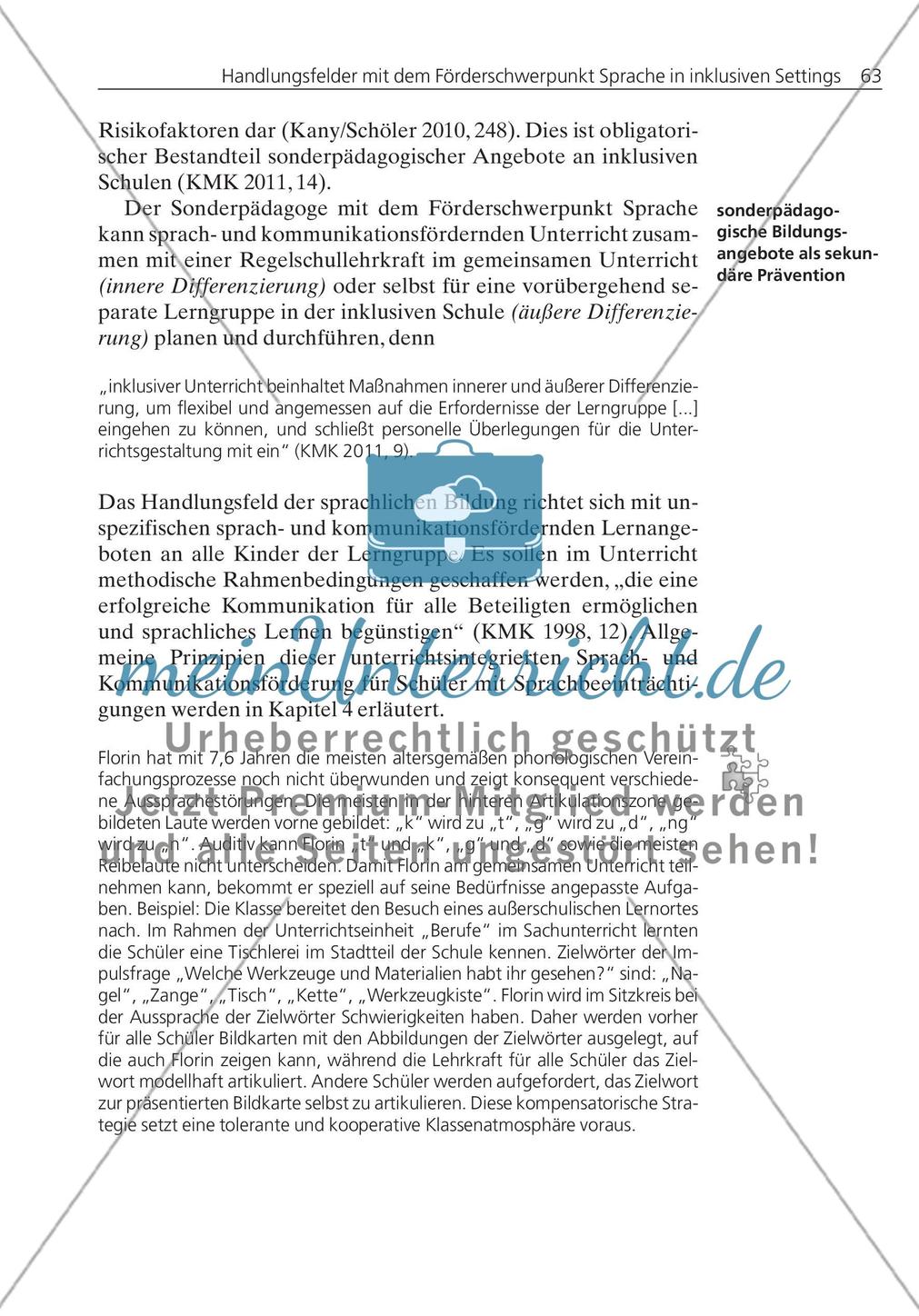 Unterrichtsintegrierte Sprachförderung Preview 7