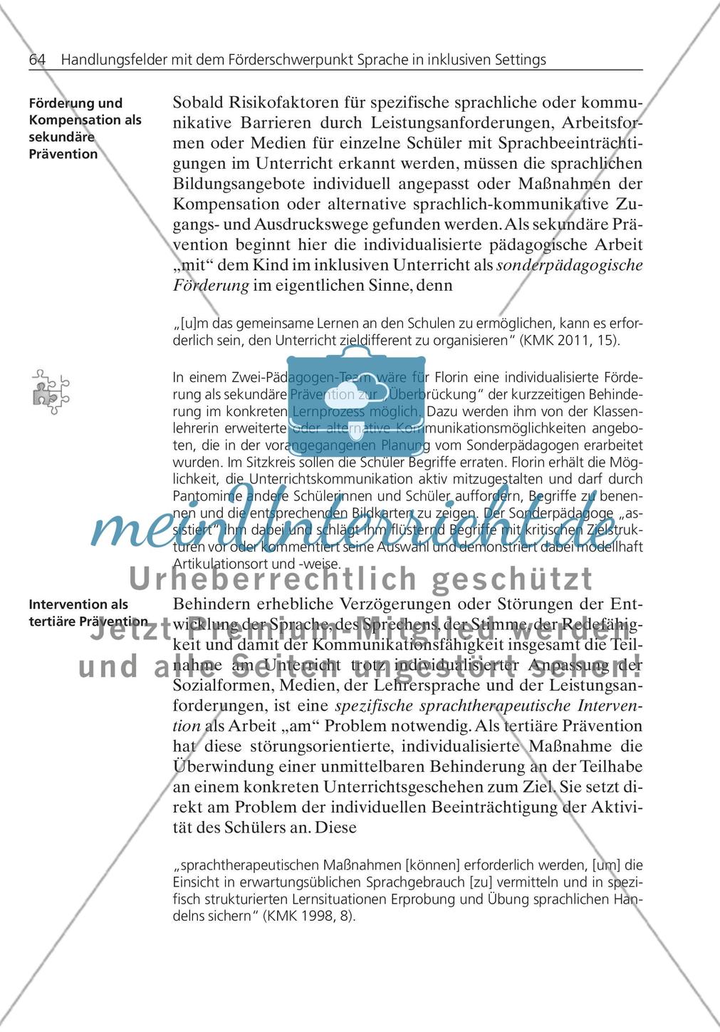 Unterrichtsintegrierte Sprachförderung Preview 8