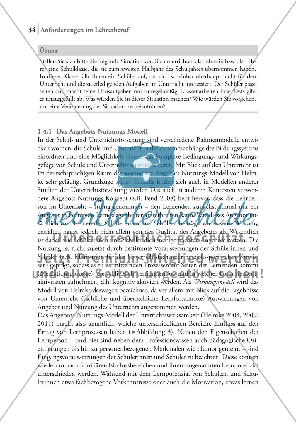 Das Handlungsfeld Unterricht Preview 2