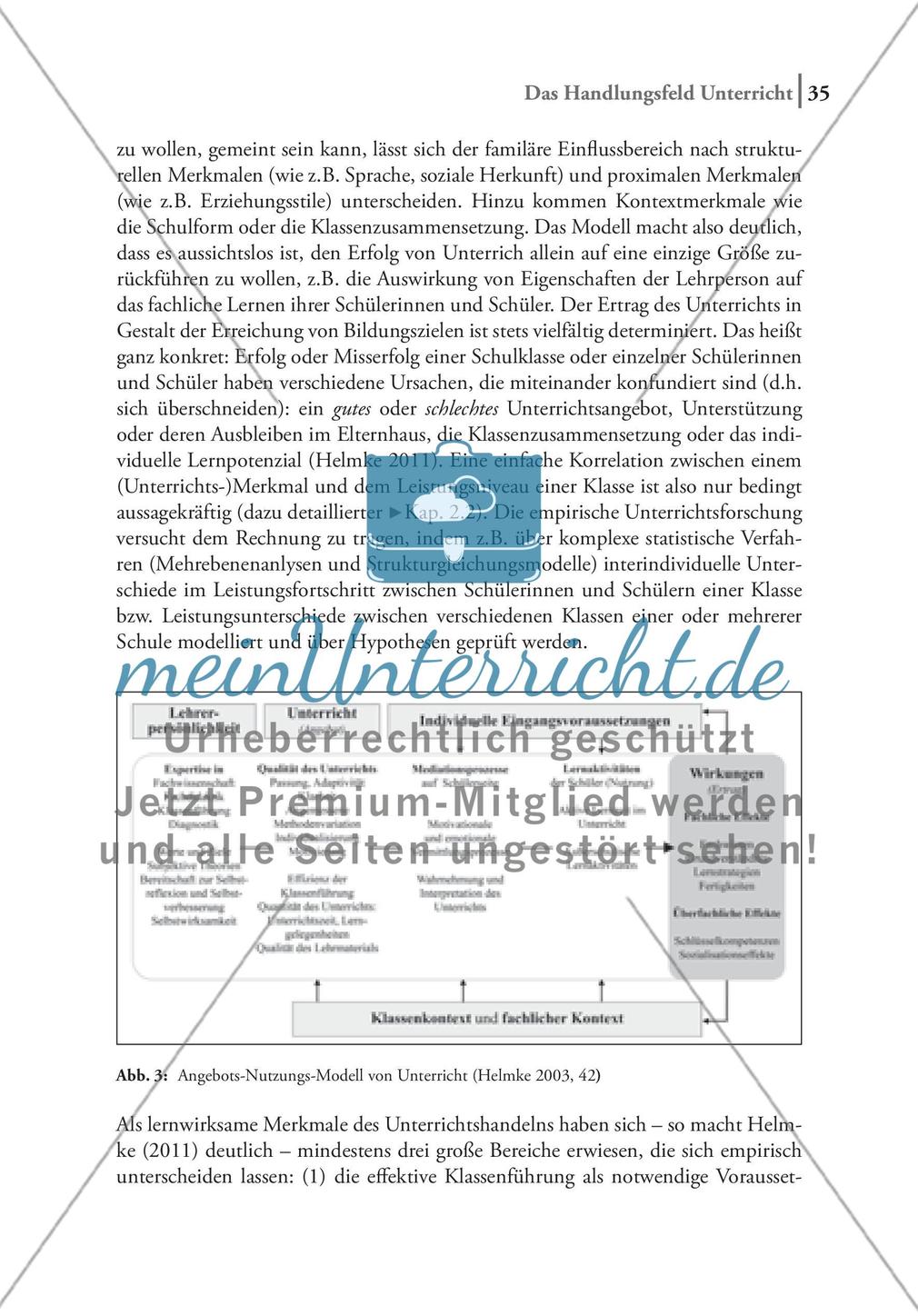 Das Handlungsfeld Unterricht Preview 3