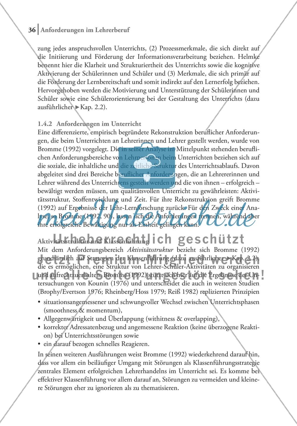 Das Handlungsfeld Unterricht Preview 4