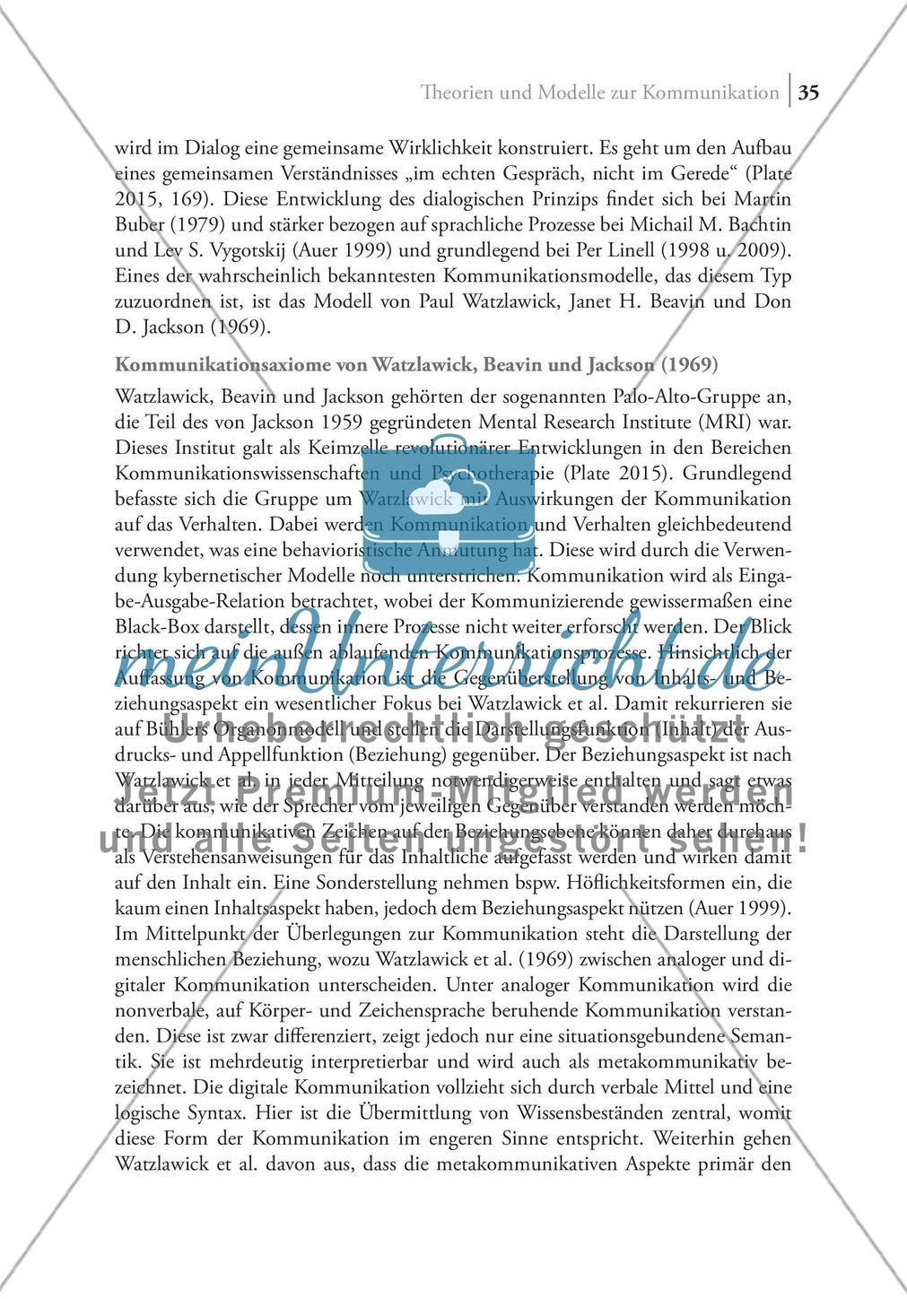 Theorien und Modelle zur Kommunikation Preview 14
