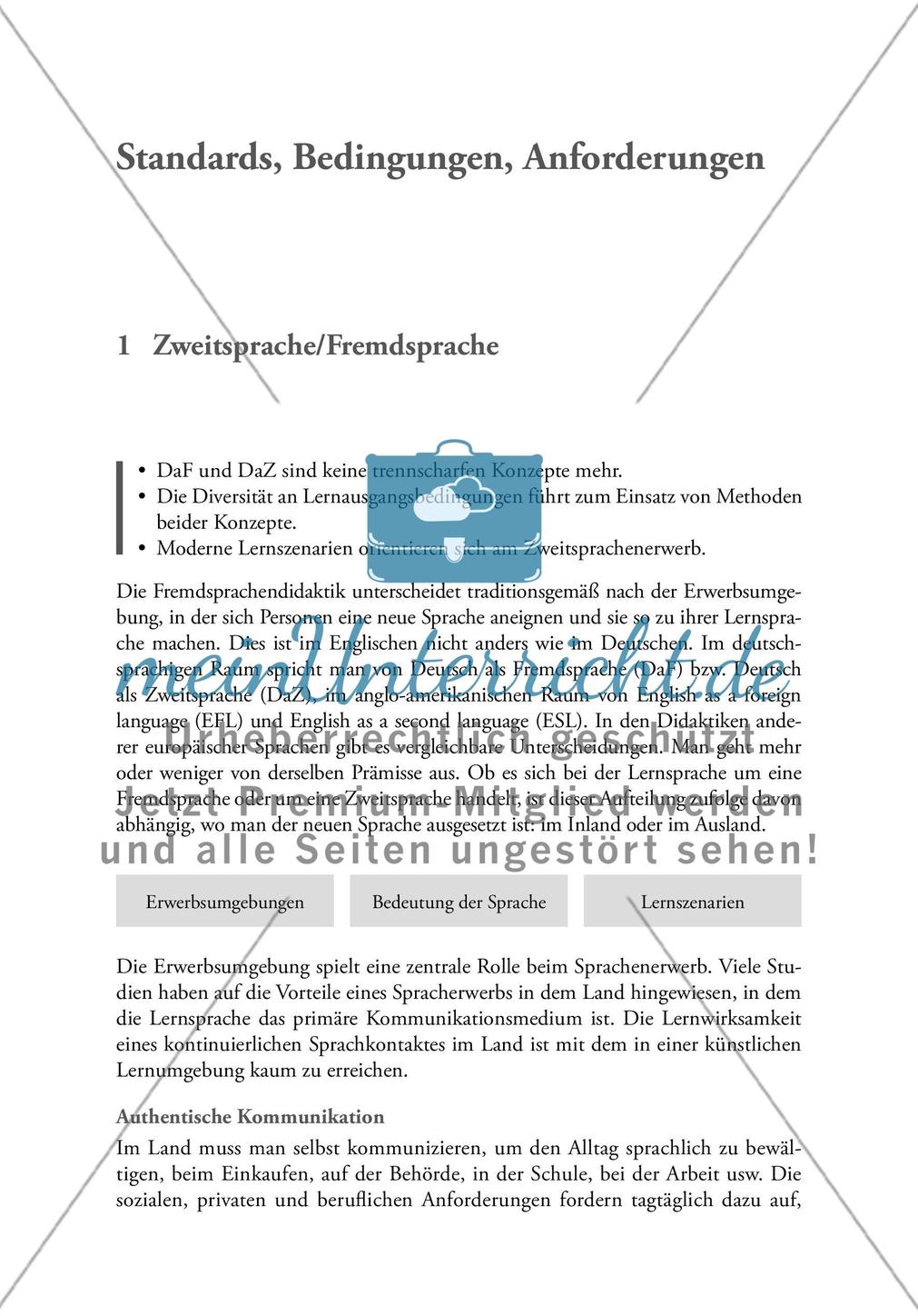 Zweitsprache/Fremdsprache Preview 1