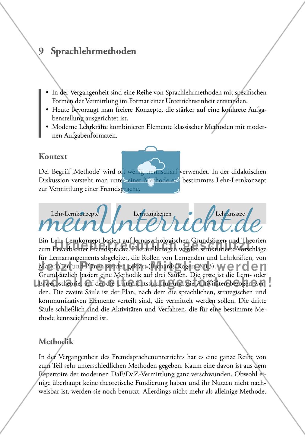 Sprachlehrmethoden Preview 1