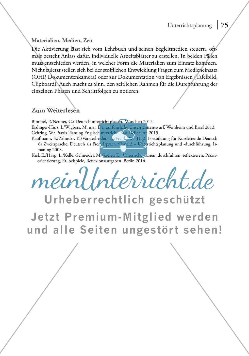Unterrichtsplanung Preview 9