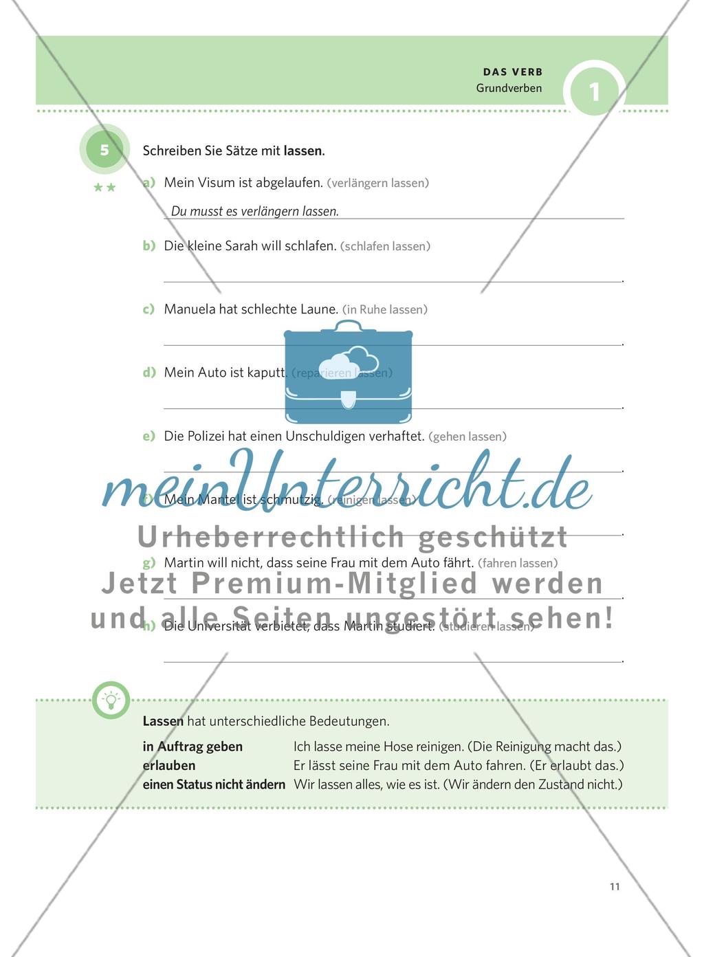 Das Verb Preview 3