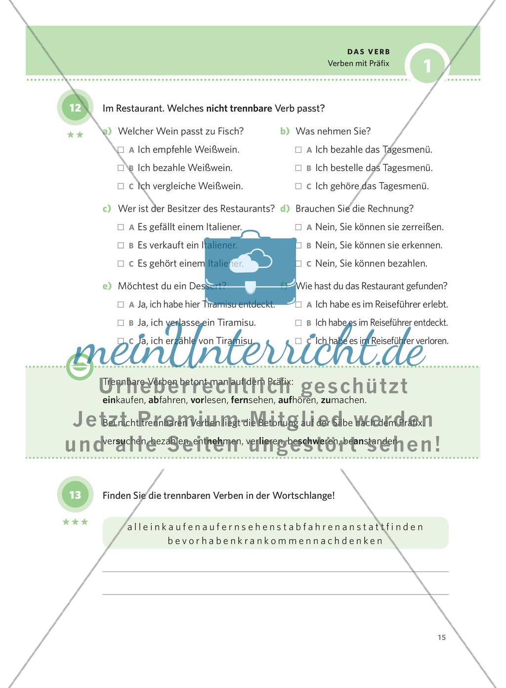Das Verb Preview 7