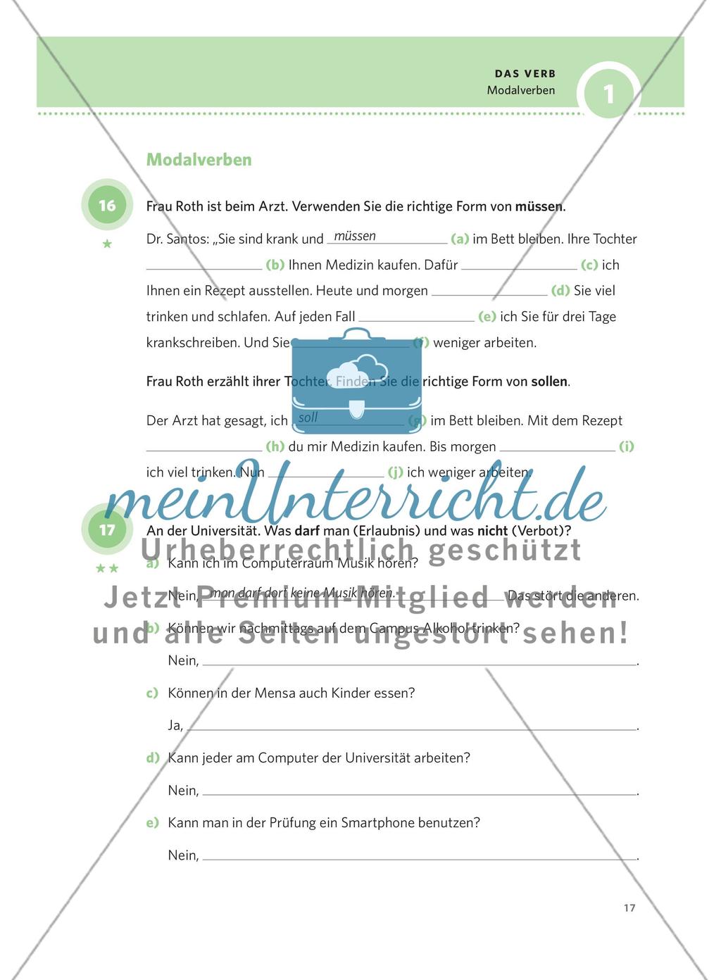 Das Verb Preview 9