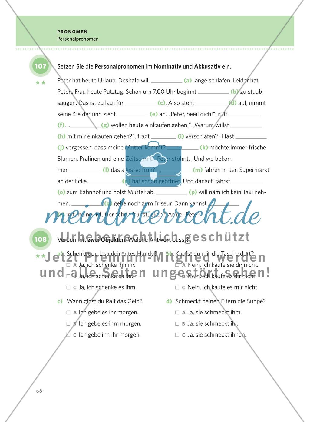 Pronomen Preview 2