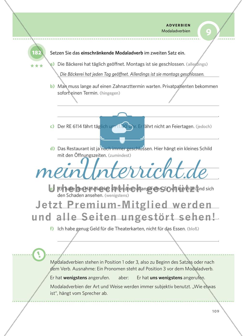 Adverbien Preview 8