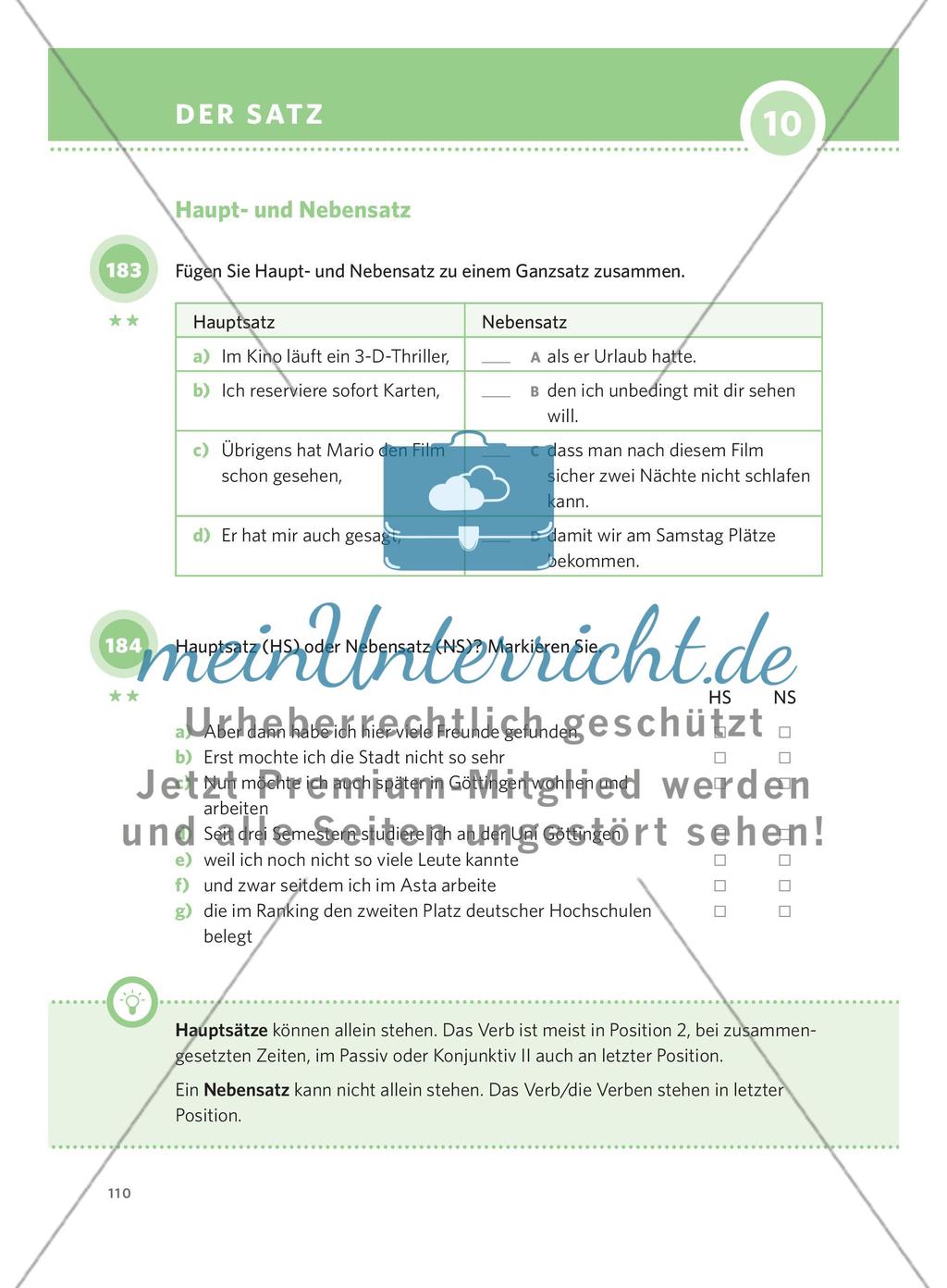 Der Satz Preview 1