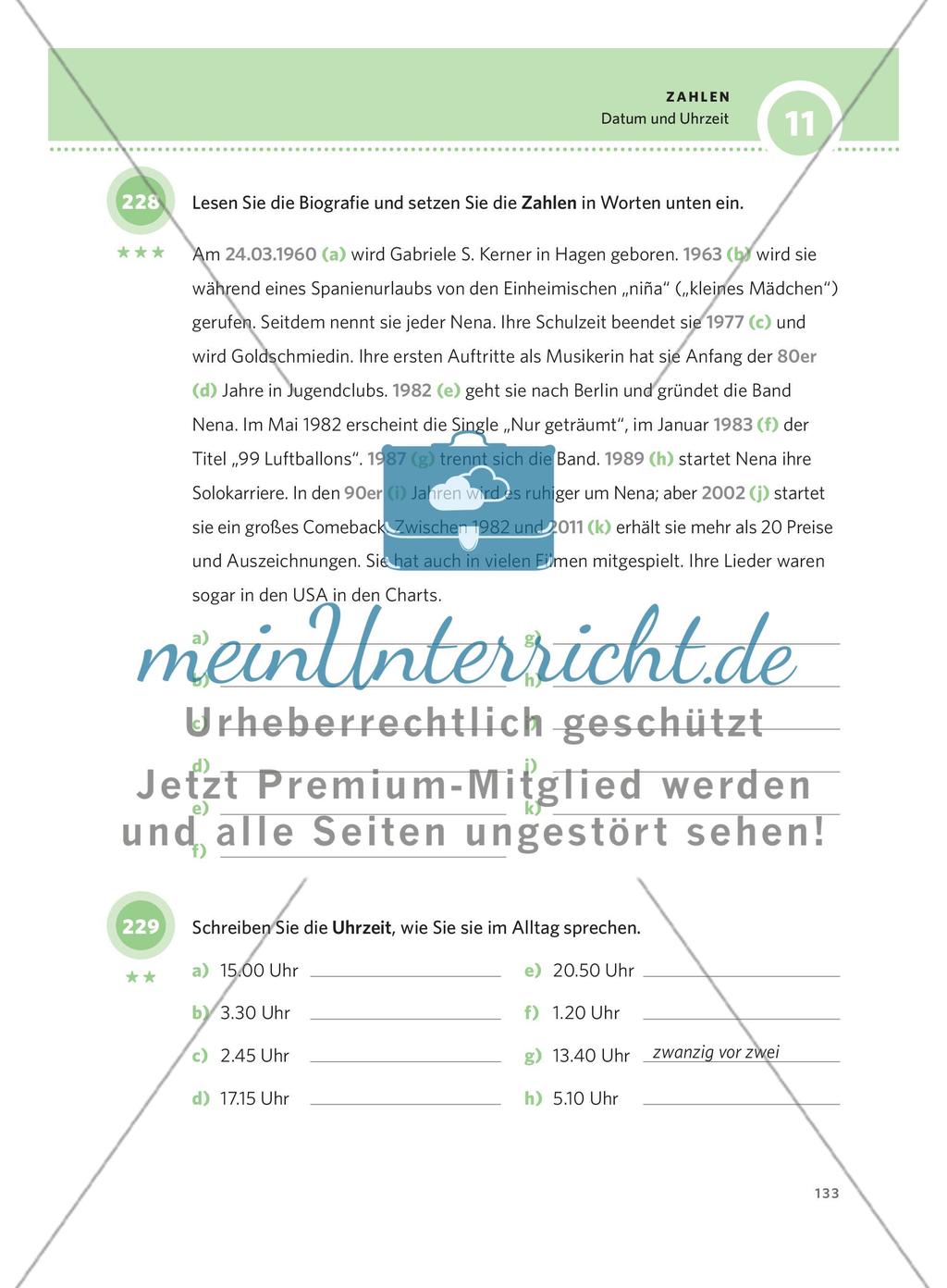 Zahlen Preview 8