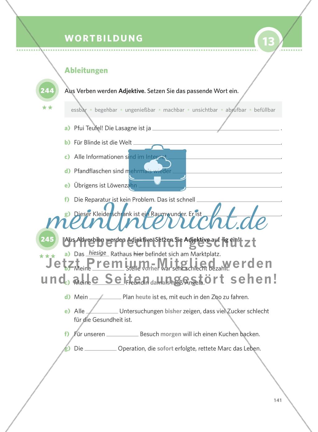 Wortbildung Preview 1