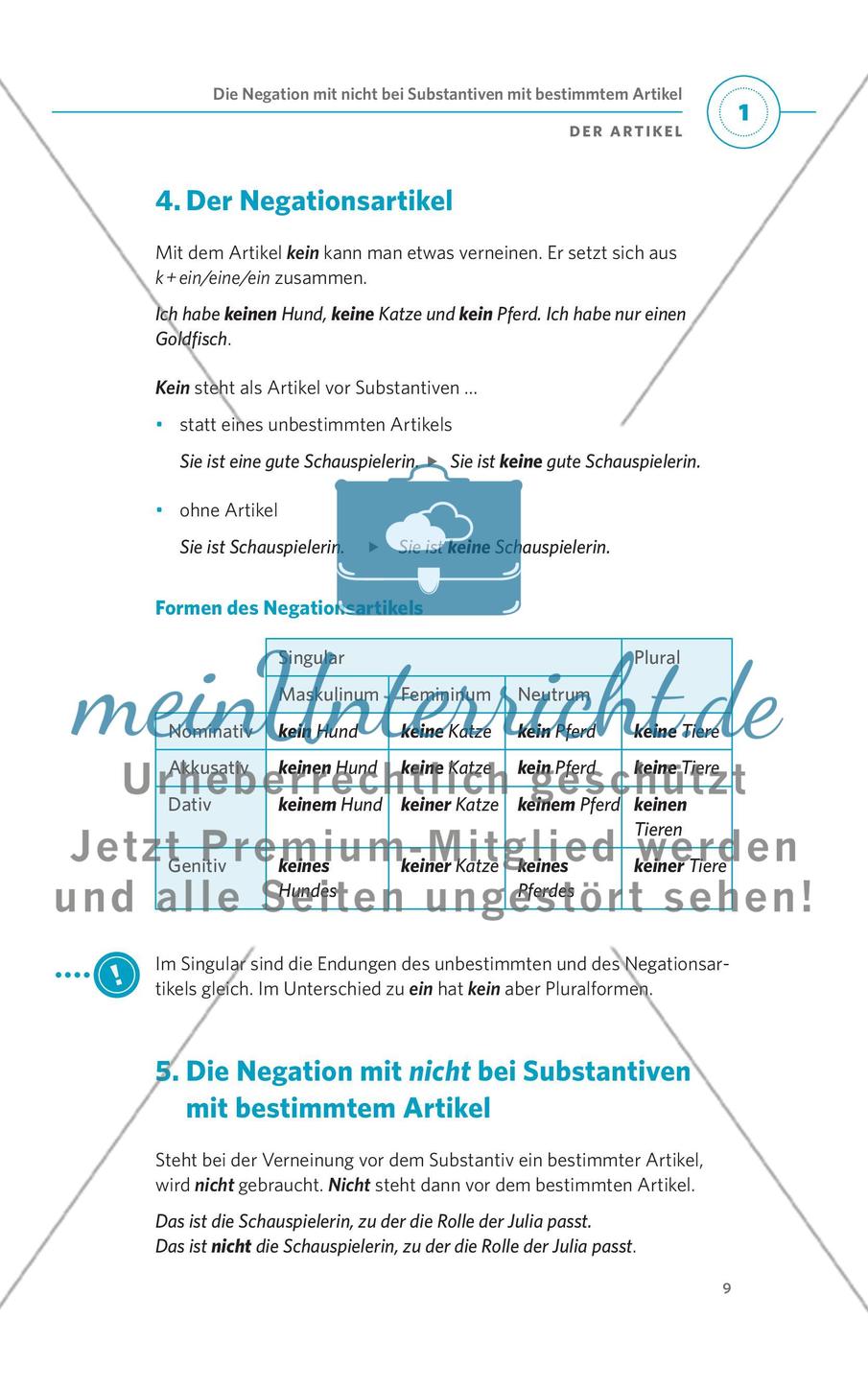 Der Artikel Preview 3