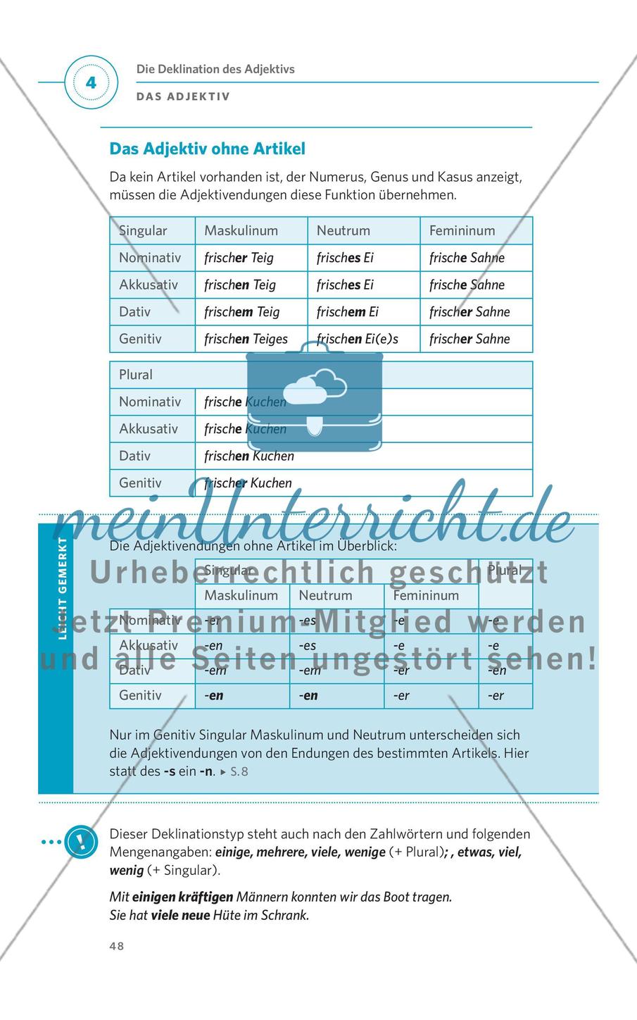 Das Adjektiv Preview 3