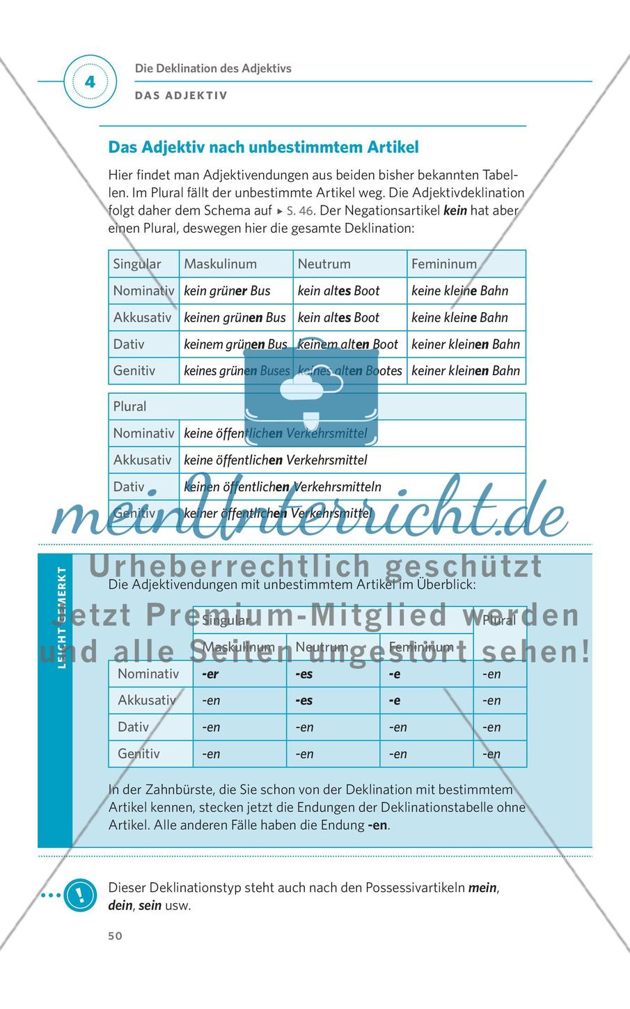 Das Adjektiv Preview 5