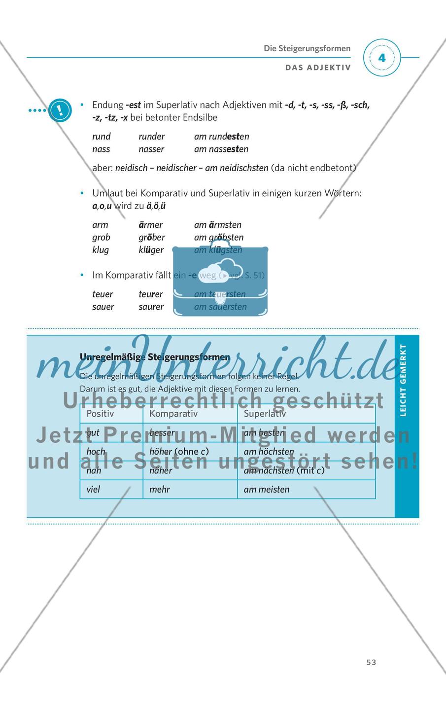 Das Adjektiv Preview 8