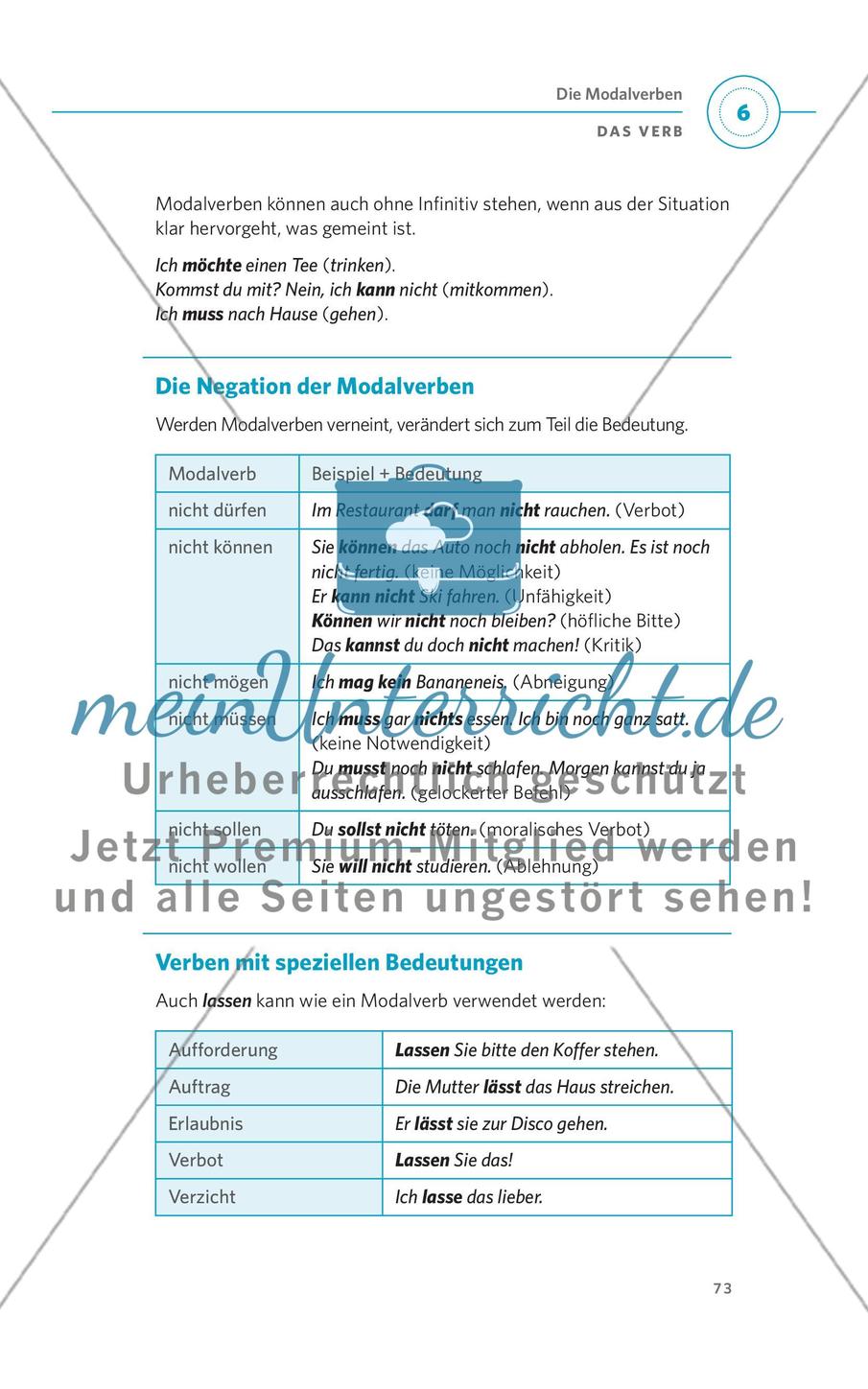 Das Verb Preview 10