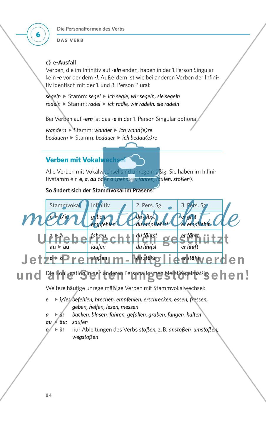 Das Verb Preview 21