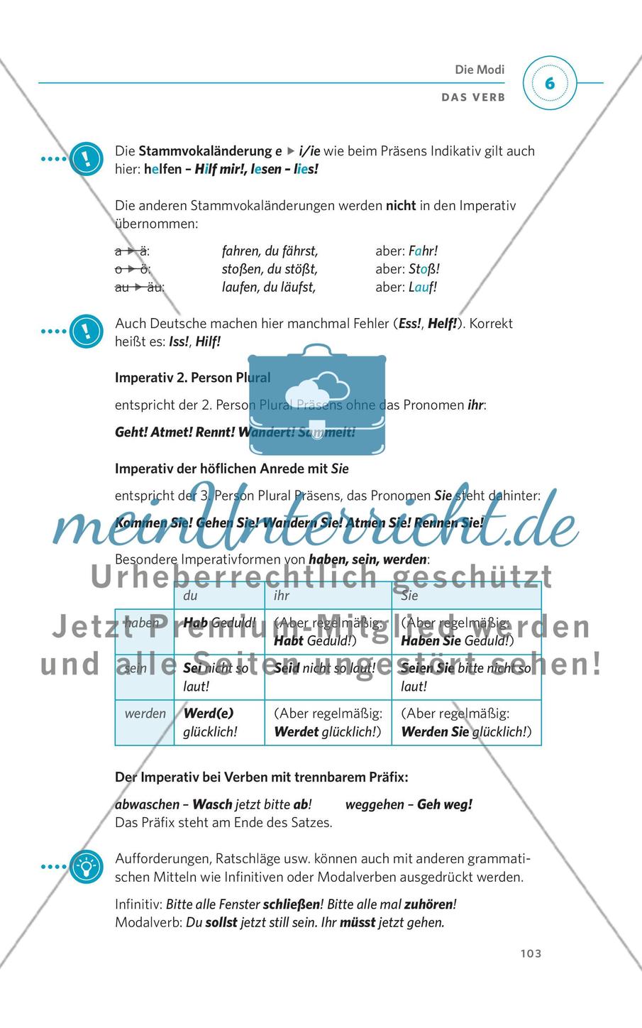 Das Verb Preview 40
