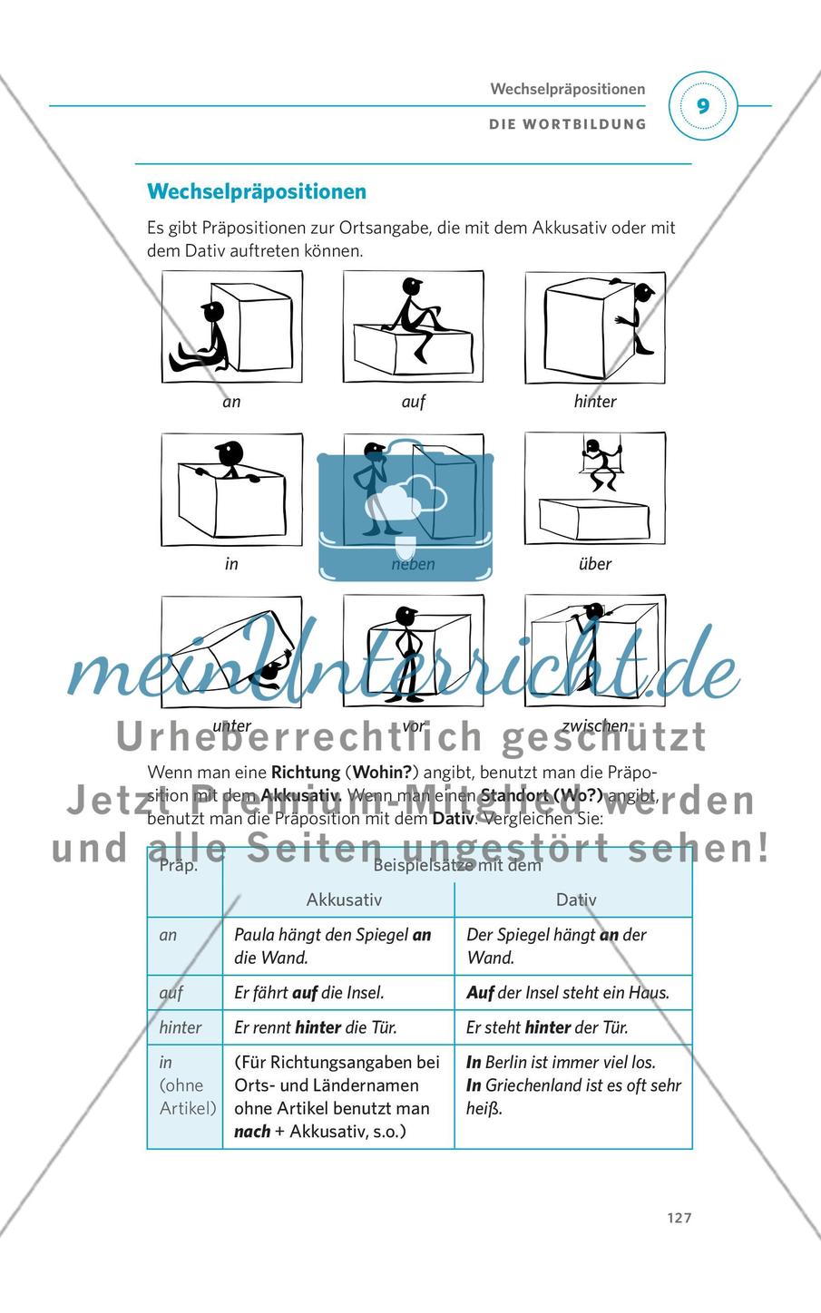 Die Präpositionen Preview 4