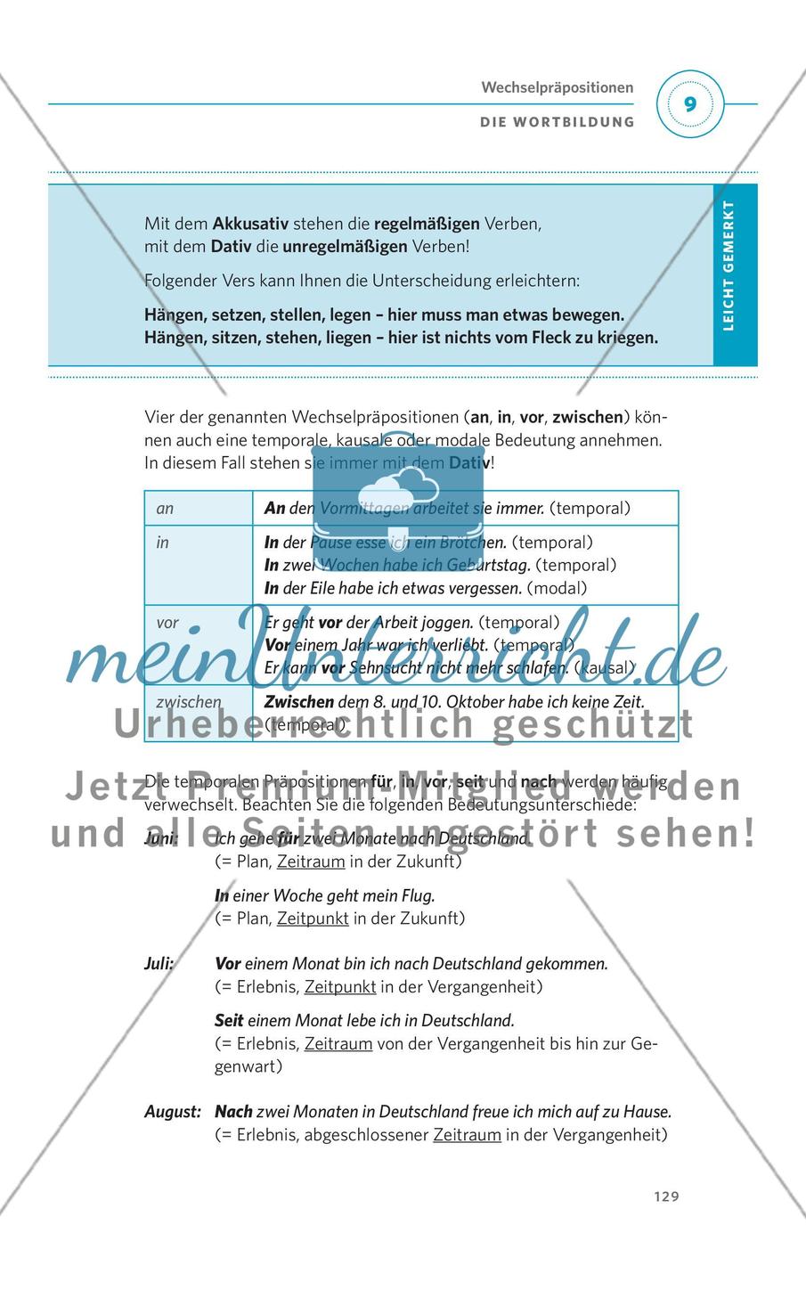 Die Präpositionen Preview 6