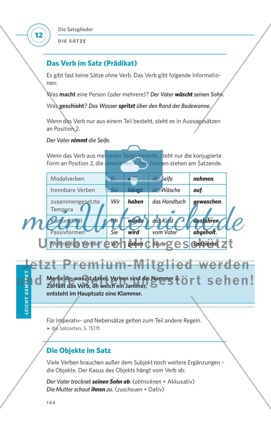 Die Sätze Preview 2
