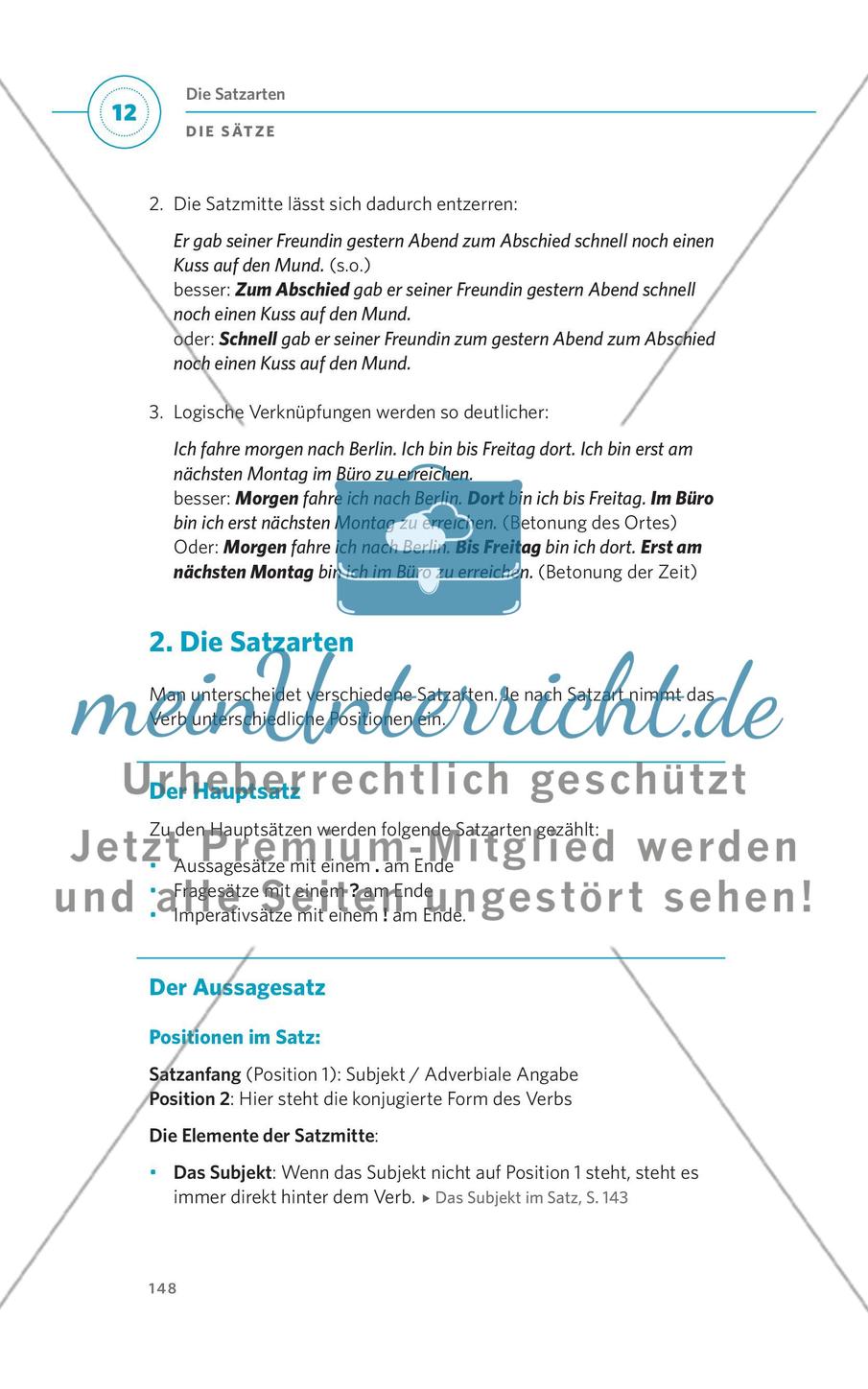 Die Sätze Preview 6