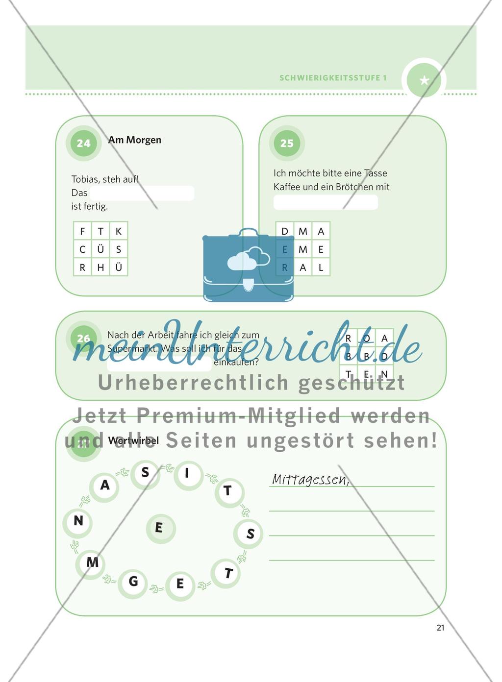 250 Rätsel DaF – Schwierigkeitsstufe 1: Teil 1 Preview 17