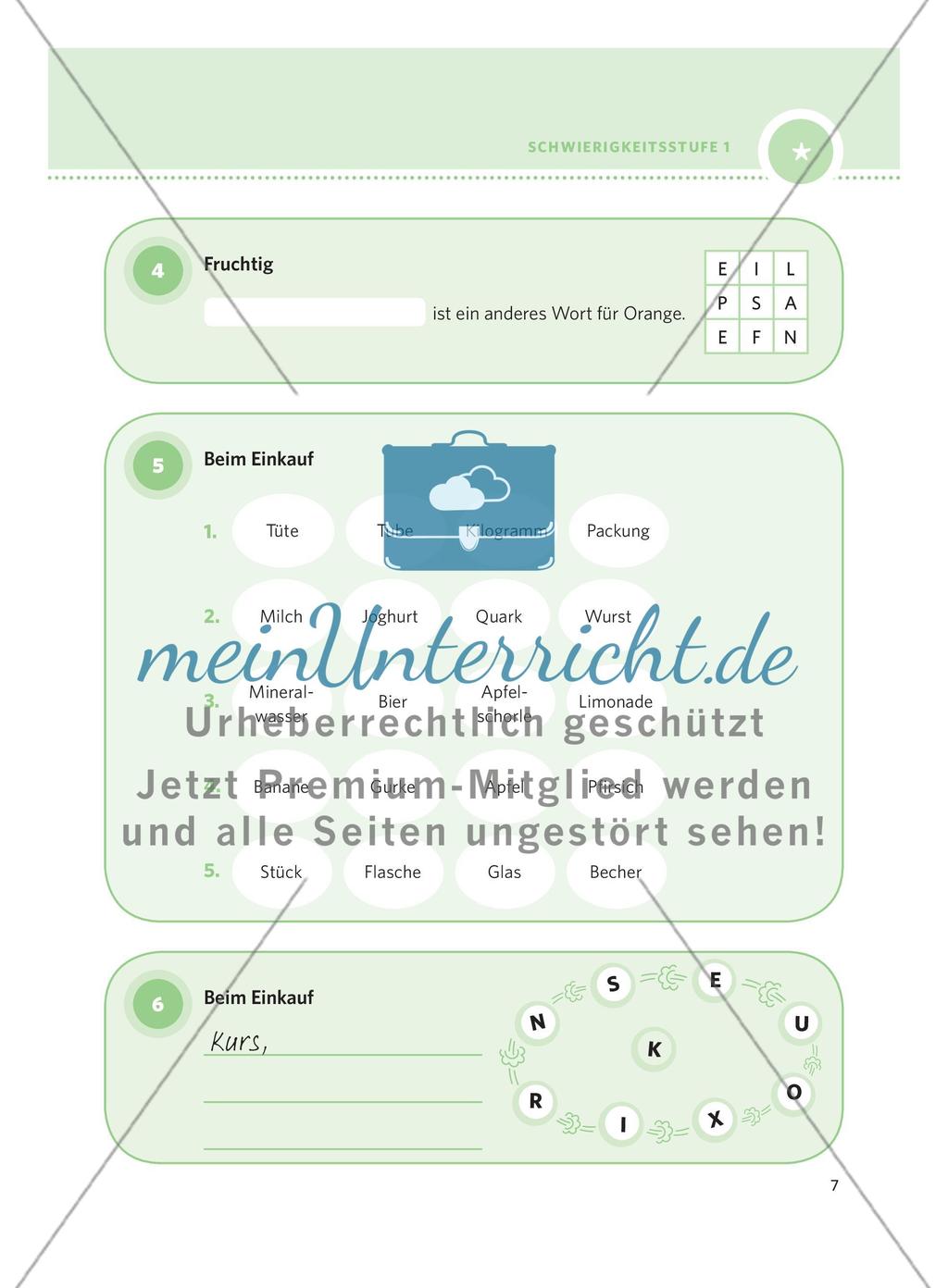 250 Rätsel DaF – Schwierigkeitsstufe 1: Teil 1 Preview 3