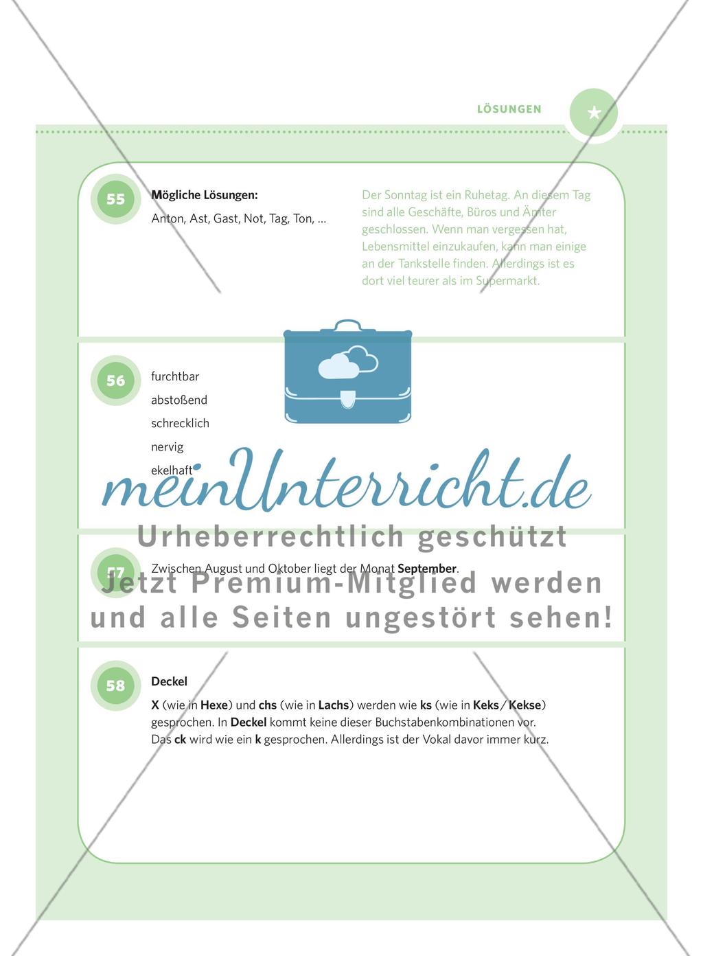 250 Rätsel DaF – Schwierigkeitsstufe 1: Teil 2 Preview 18