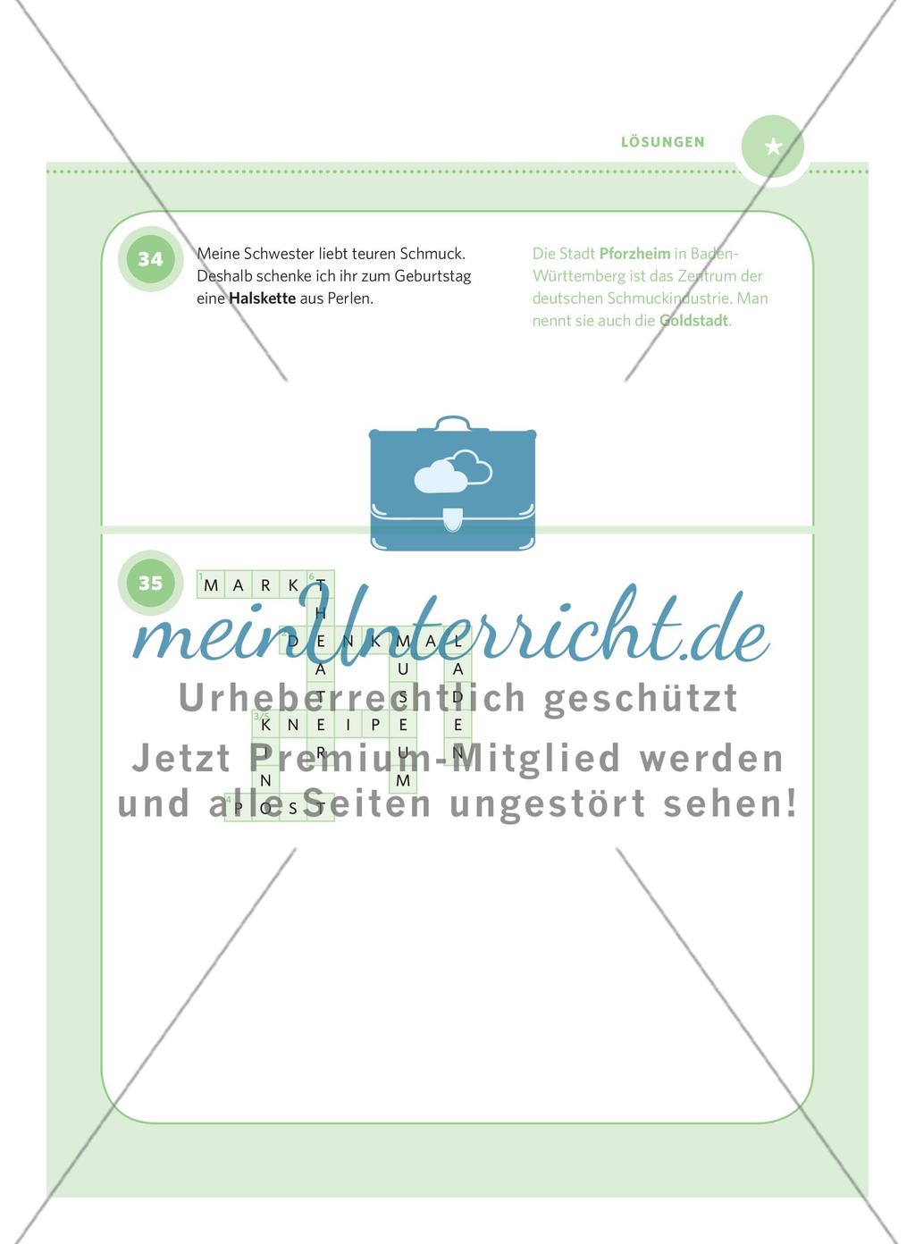 250 Rätsel DaF – Schwierigkeitsstufe 1: Teil 2 Preview 4