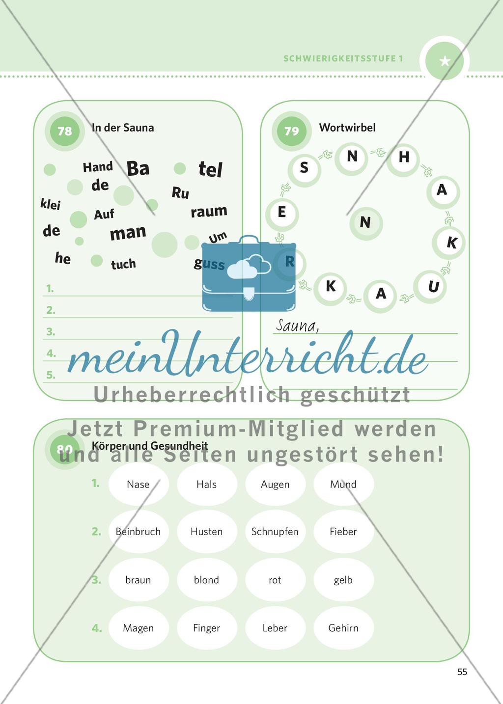 250 Rätsel DaF – Schwierigkeitsstufe 1: Teil 3 Preview 11
