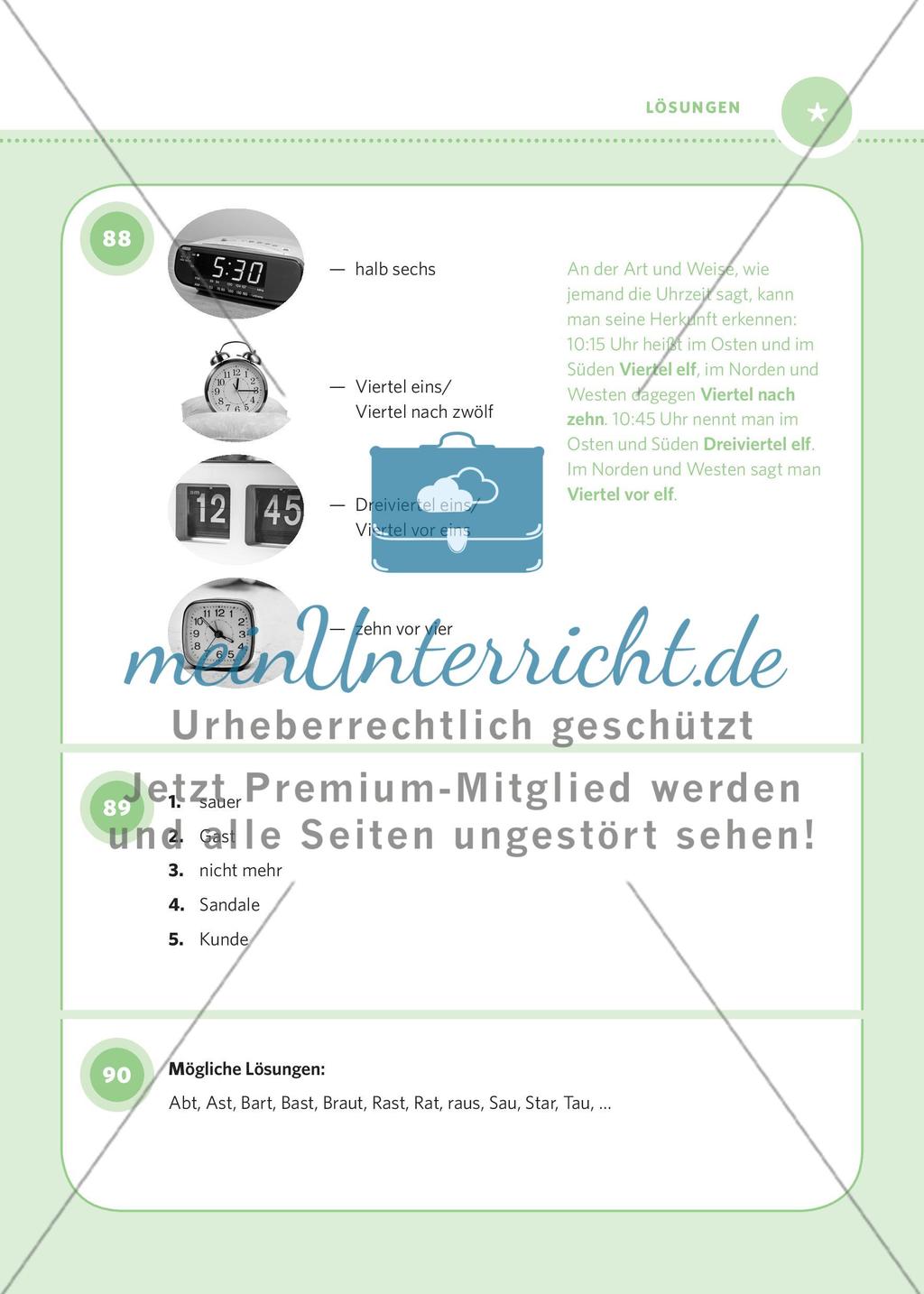 250 Rätsel DaF – Schwierigkeitsstufe 1: Teil 3 Preview 18