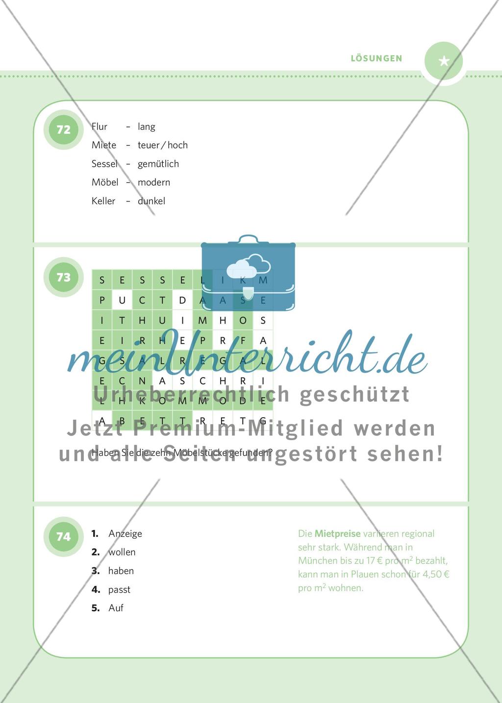 250 Rätsel DaF – Schwierigkeitsstufe 1: Teil 3 Preview 8