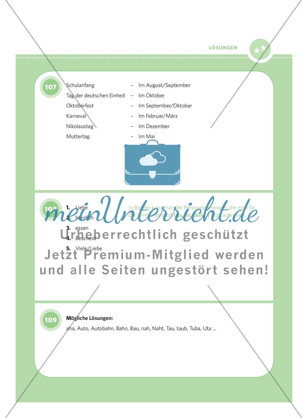 250 Rätsel DaF – Schwierigkeitsstufe 2: Teil 1 Preview 12