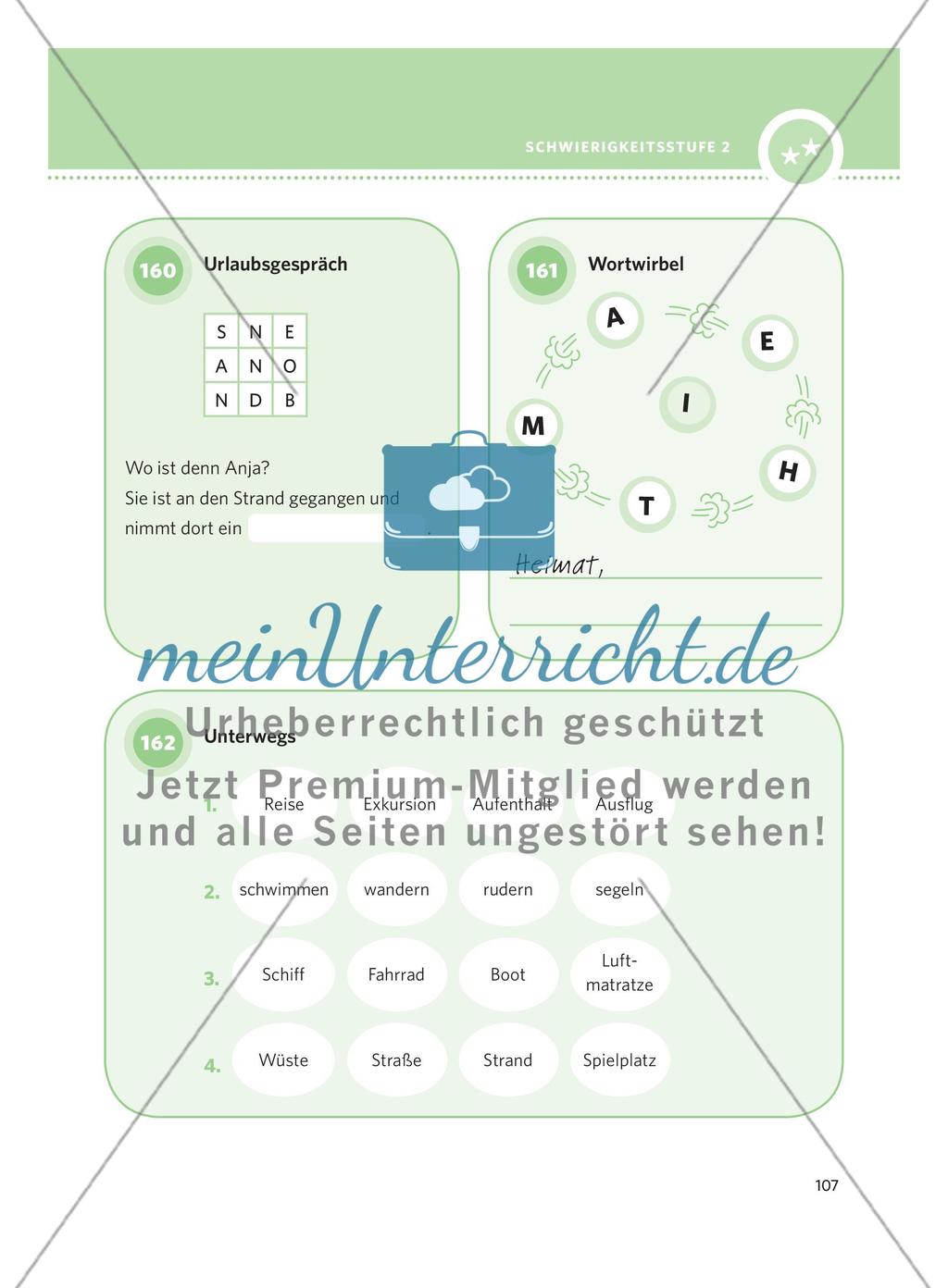 250 Rätsel DaF – Schwierigkeitsstufe 2: Teil 3 Preview 5