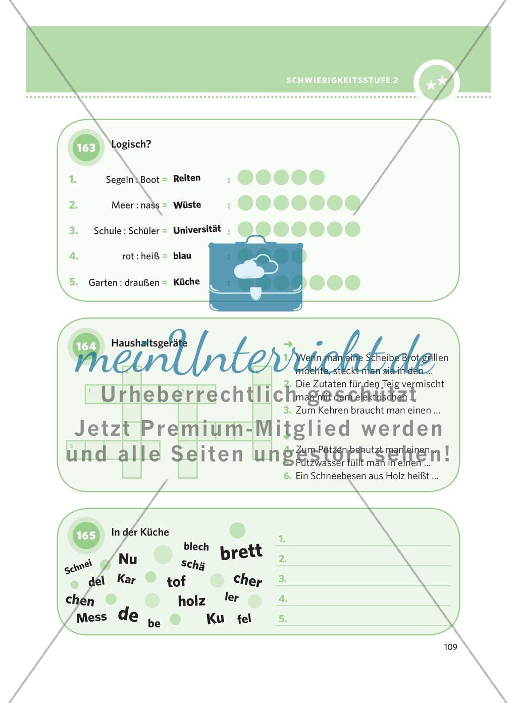 250 Rätsel DaF – Schwierigkeitsstufe 2: Teil 3 Preview 7