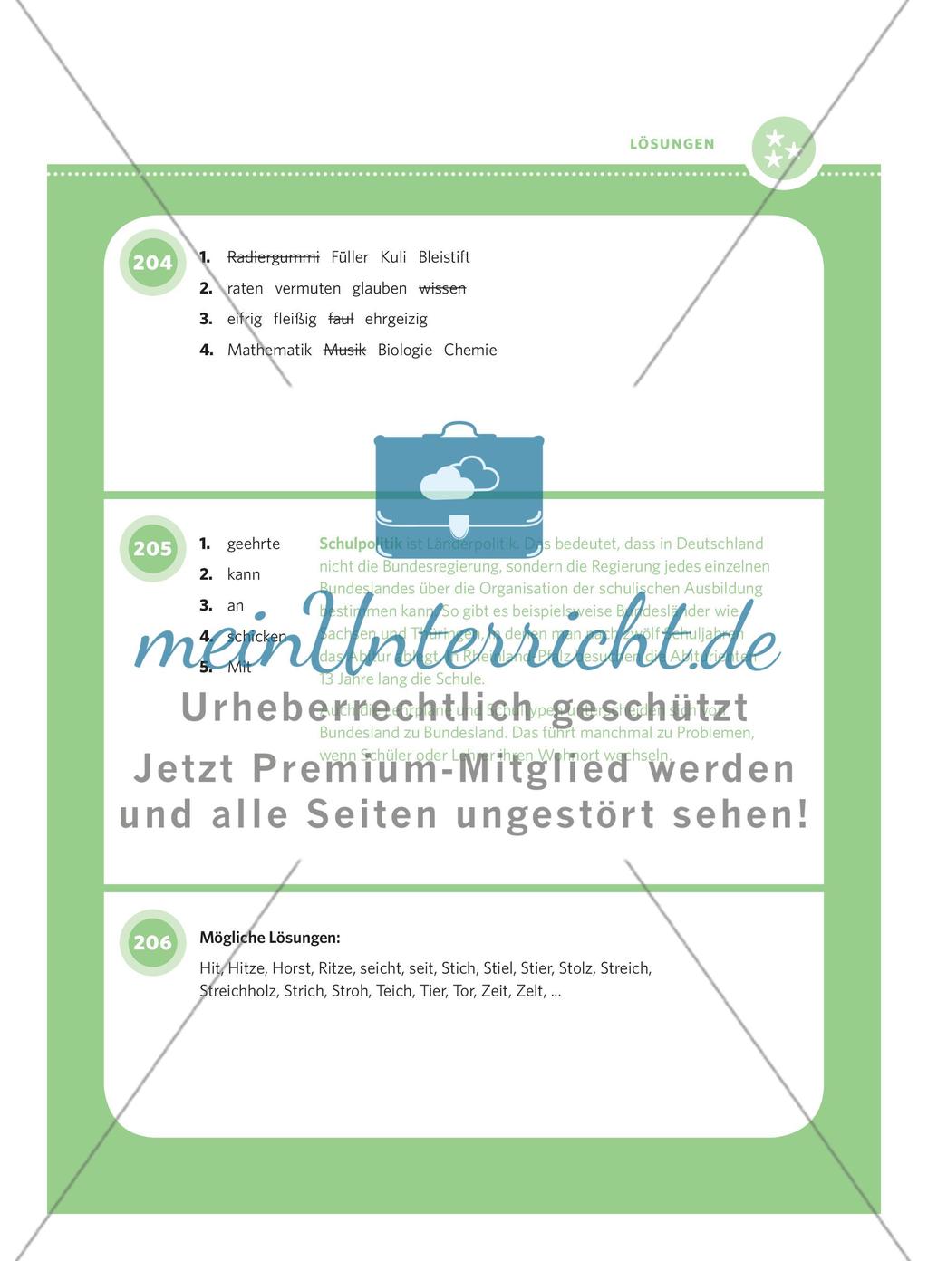 250 Rätsel DaF – Schwierigkeitsstufe 3: Teil 2 Preview 2