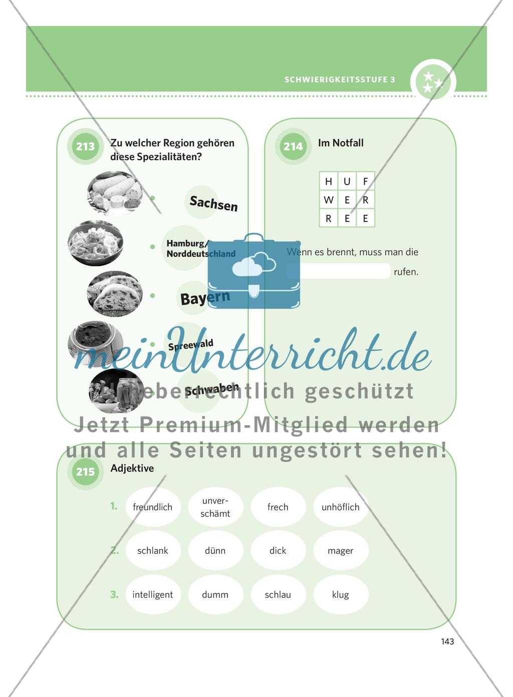 250 Rätsel DaF – Schwierigkeitsstufe 3: Teil 2 Preview 7